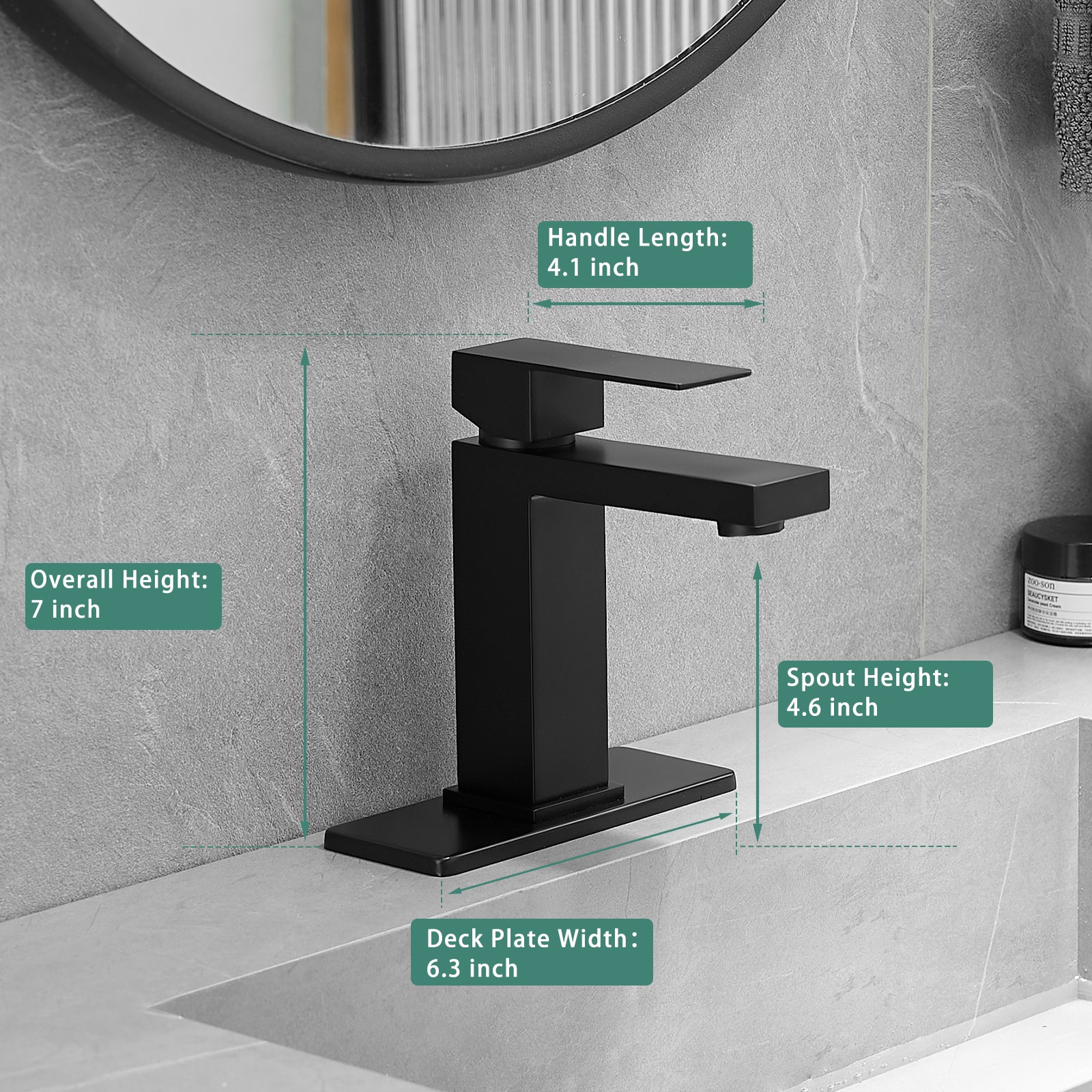 Clihome DG-KF401MB Lavatory-Faucets - View #2