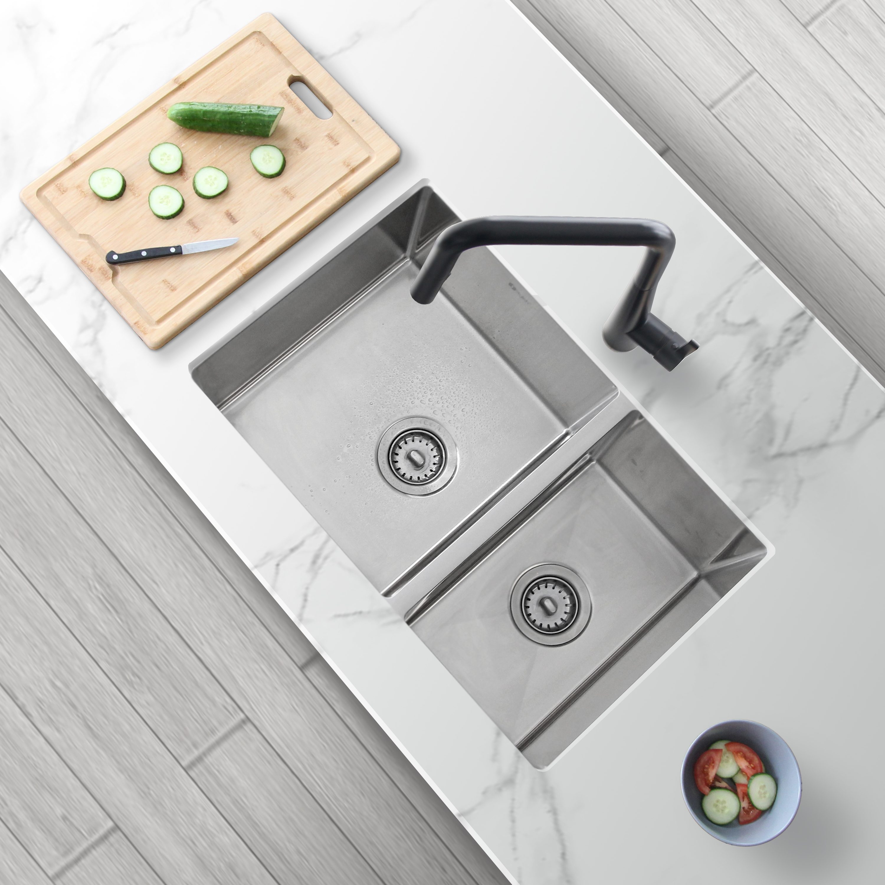 Stylish S-4031 Kitchen-Sinks - View #11