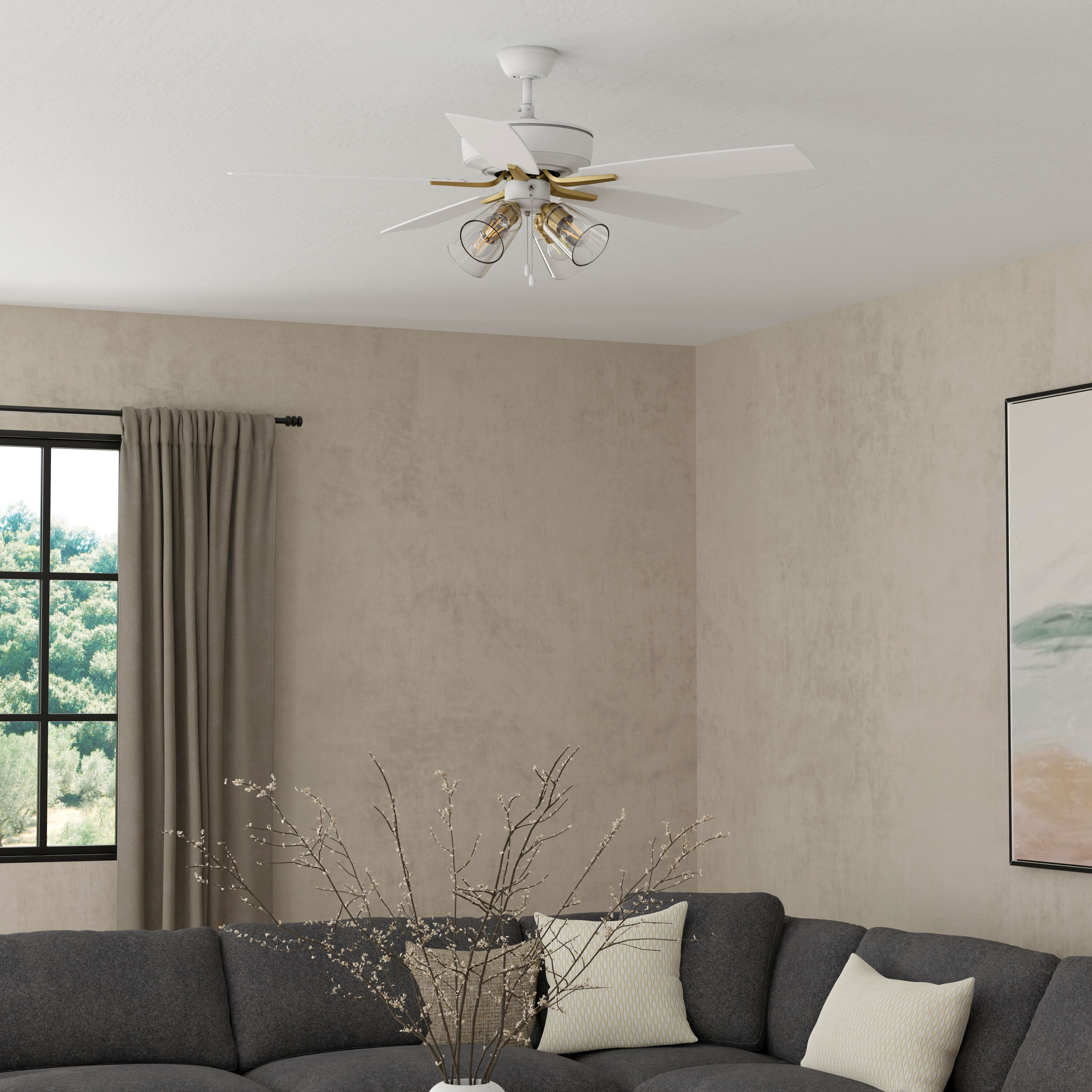 Craftmade P104WSB5-52WWOK Ceiling-Fans - View #4