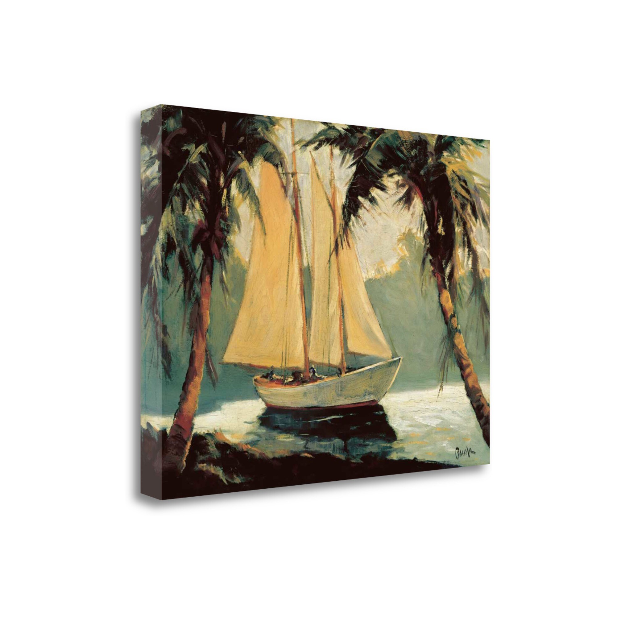 Tangletown Fine Art Sailboat, Santa Barbara Frederick Alexander Pawla ...