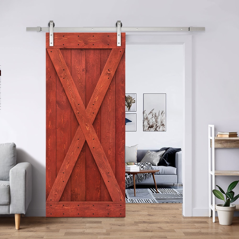 CALHOME TSQ03-SS+X36H Barn-Doors - View #2