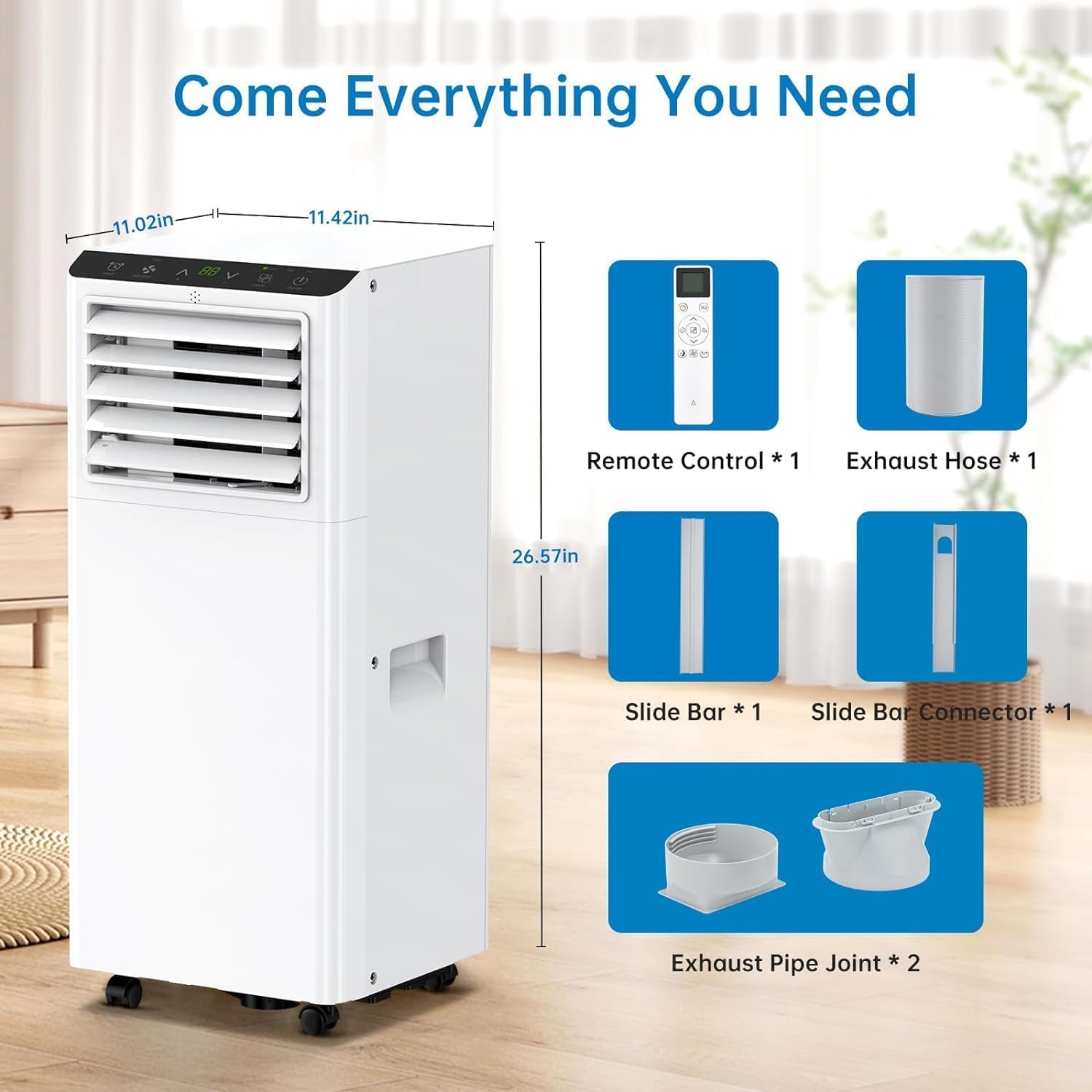 Qeetex FFF028 Portable-Air-Conditioners - View #2