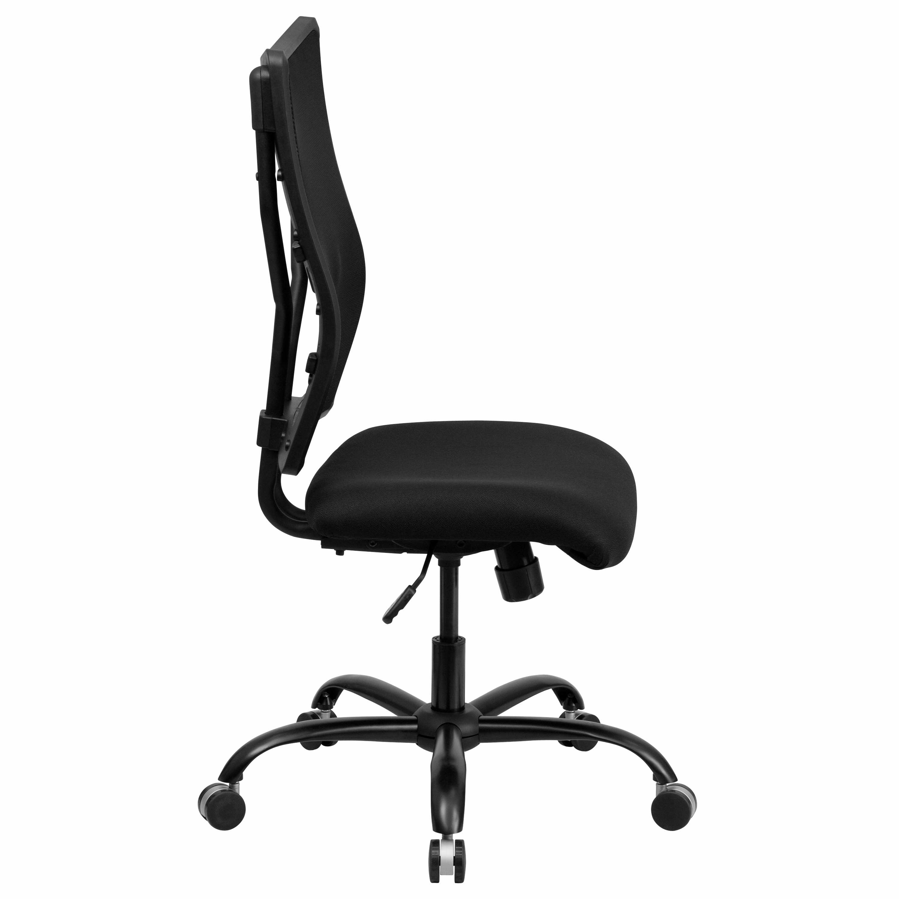 Ergonomic High-Back Mesh Executive Swivel Chair in Black