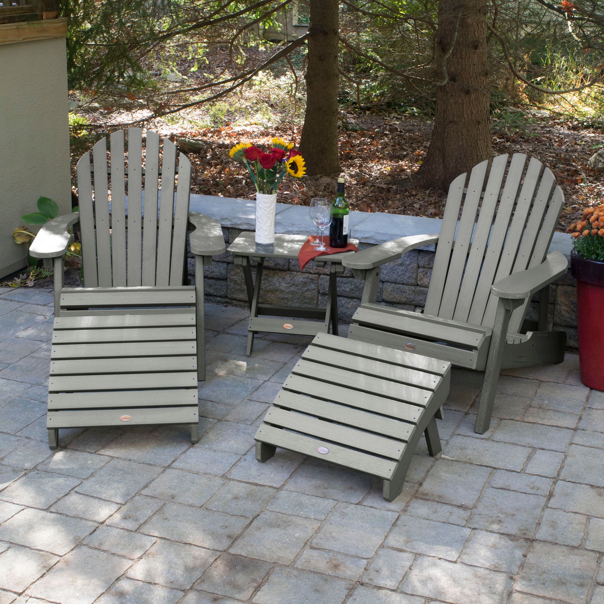 highwood AD-KITCHL2-CGE 5 -Piece Patio Conversation Set