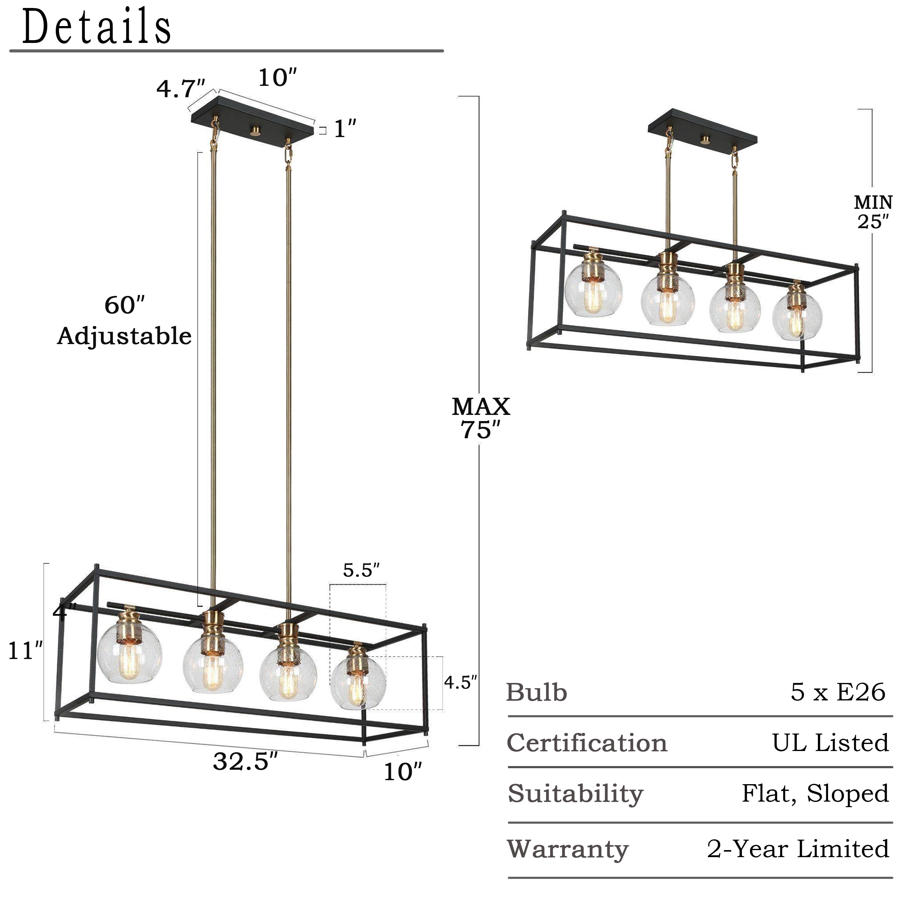 ZEVNI L3NE36BYW4716SB7 Pendant-Lights - View #5