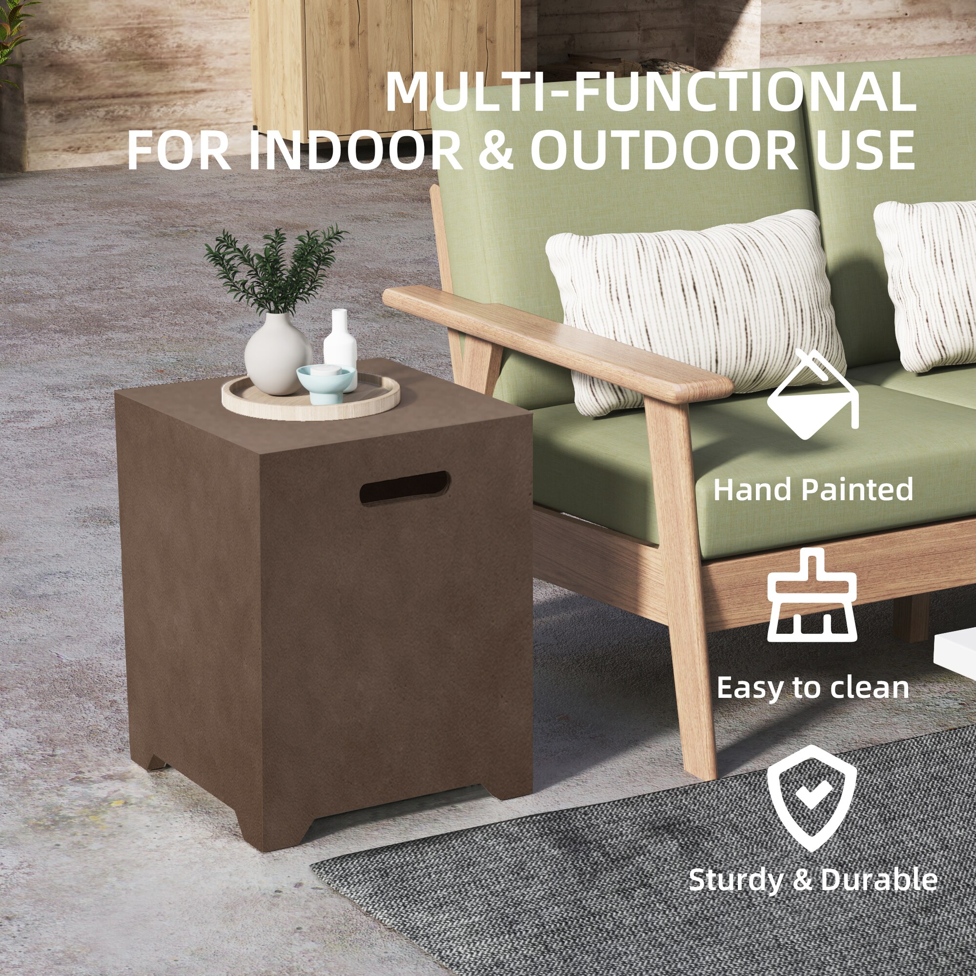 UPHA WST-F-MGO-SK Patio-Tables - View #5