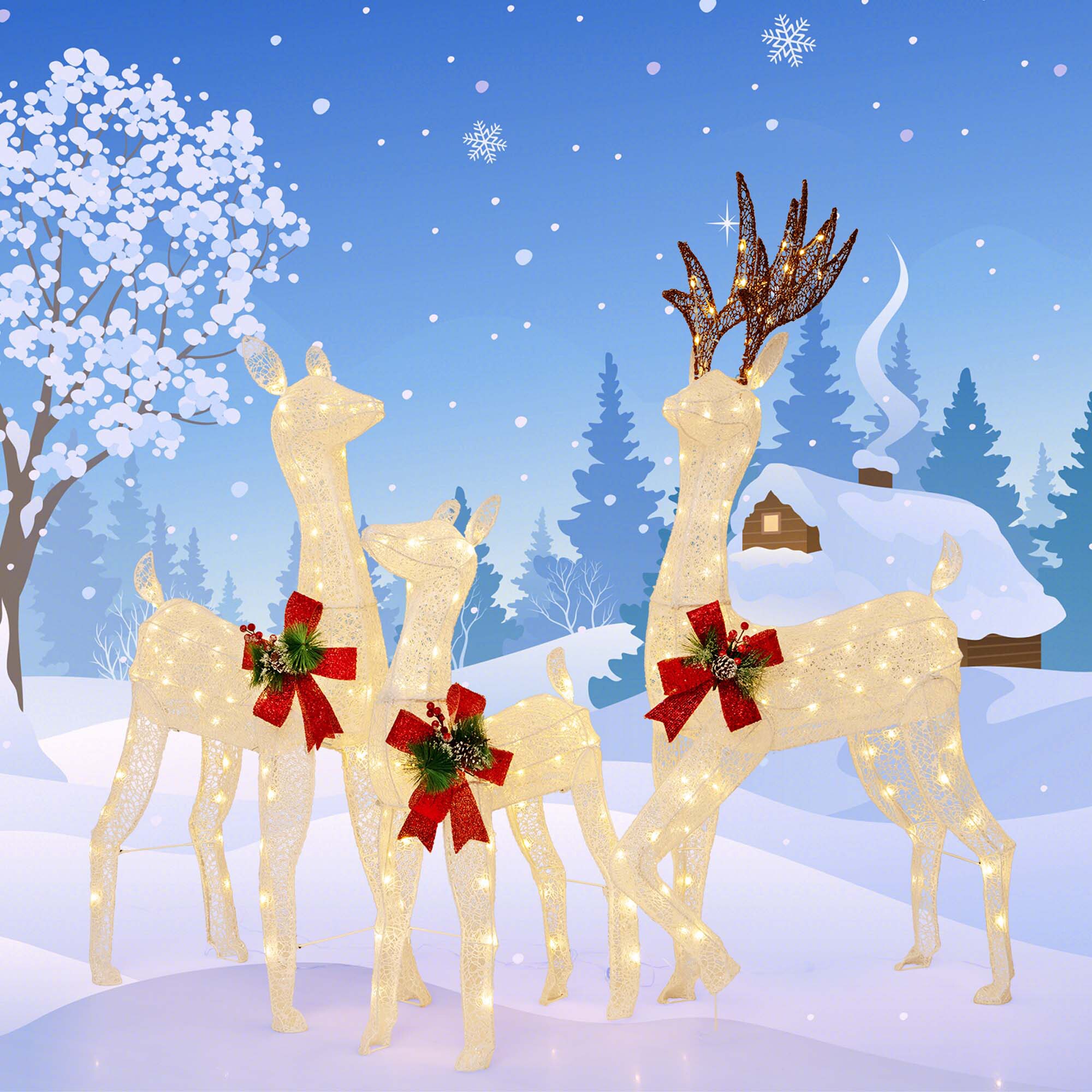 Costway LWS00789 Table-Christmas-Decorations - View #9