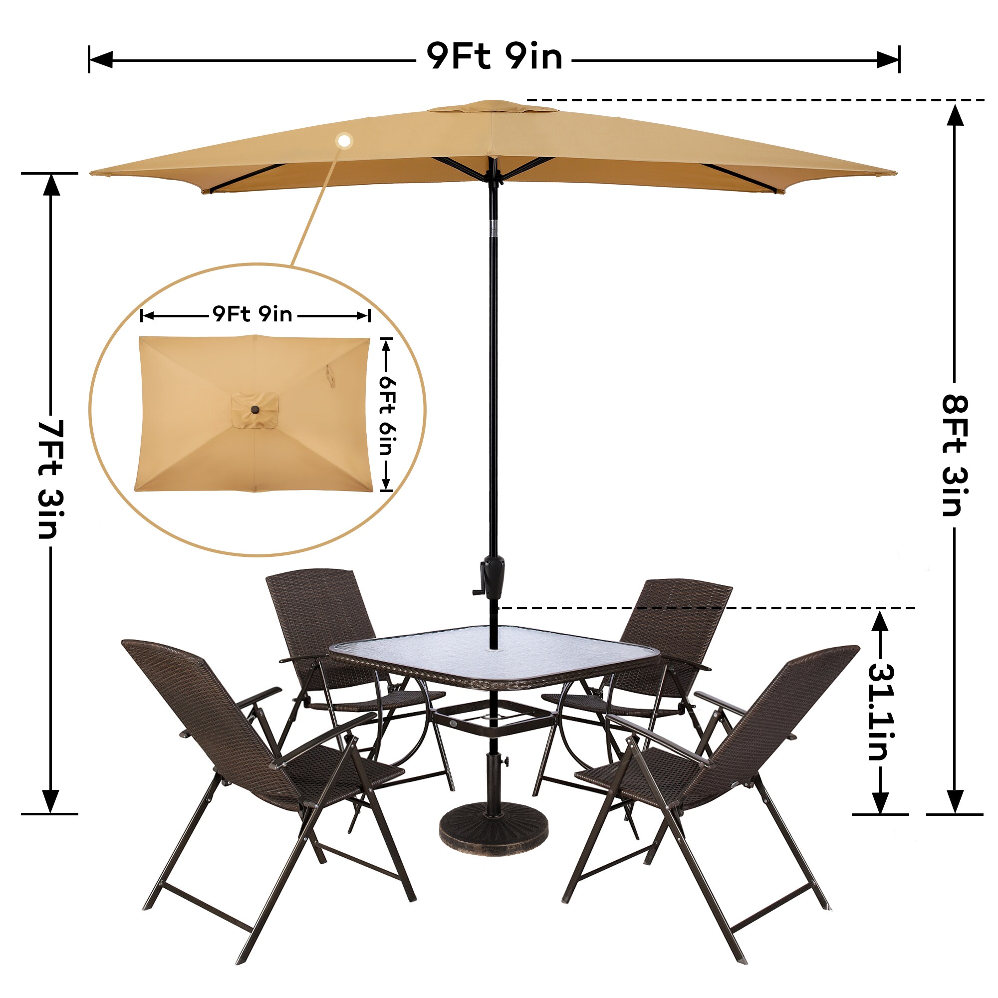 Sun-Ray 201006REC Umbrellas-2 - View #3