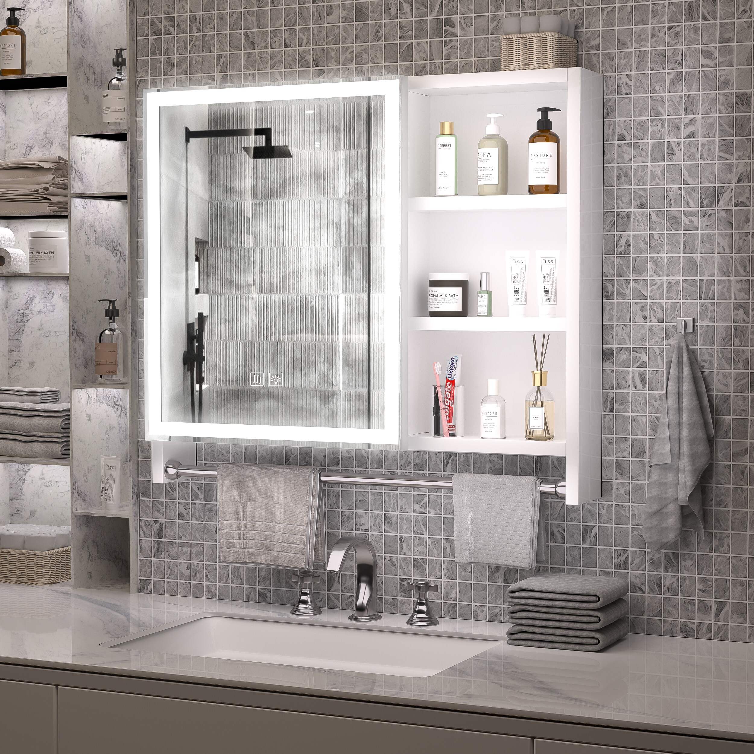 Forclover MONMFS013228 Bathroom-Medicine-Cabinets - View #7