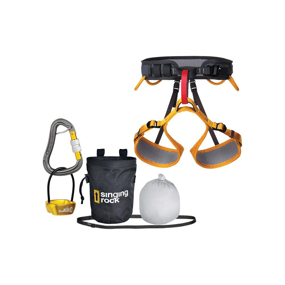  LBMT32934 Singing Rock 448285 Versa II Harness of One Color Pack, Extra Small and Medium