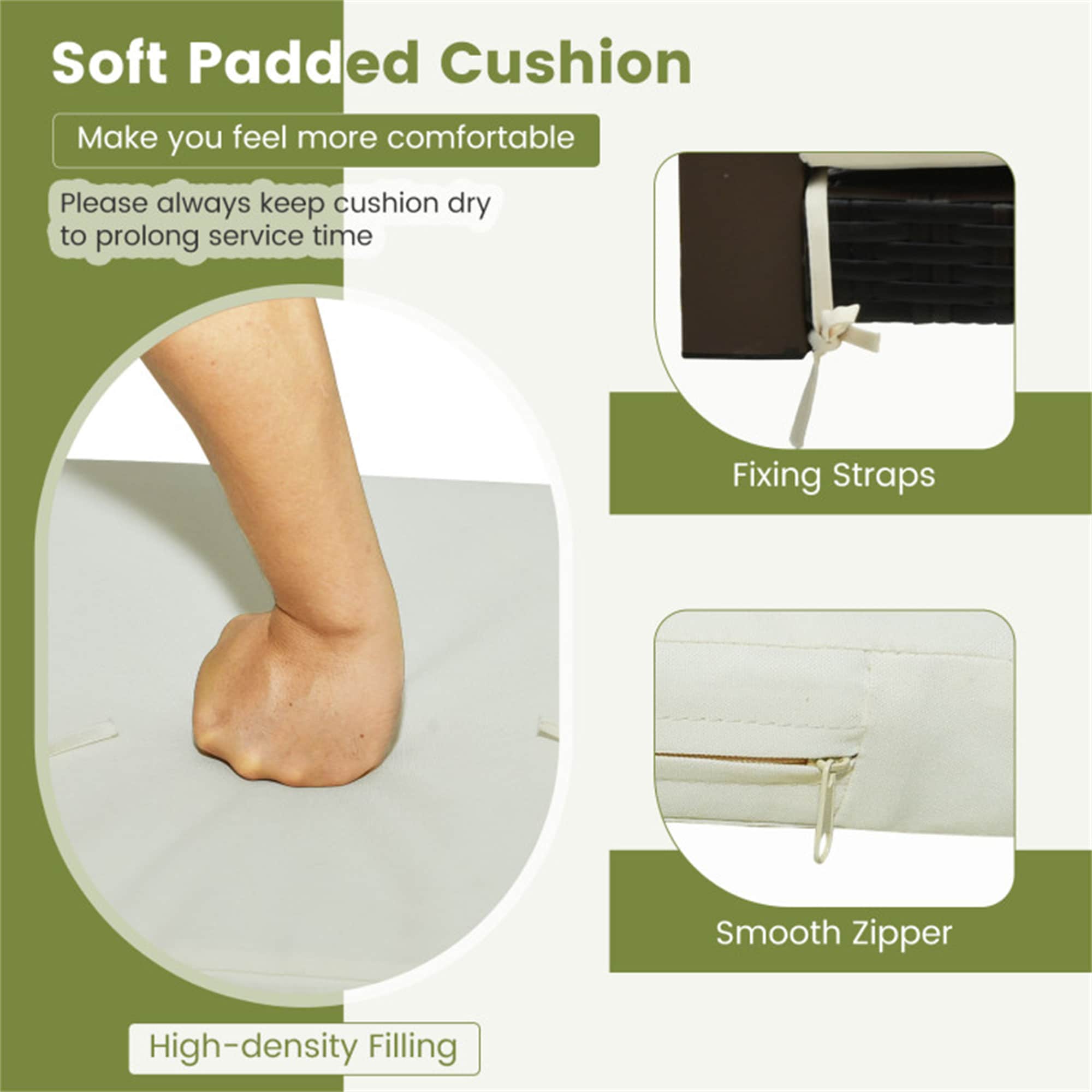BABOOM BOM-71607WH-CO Swing-Gliders - View #6