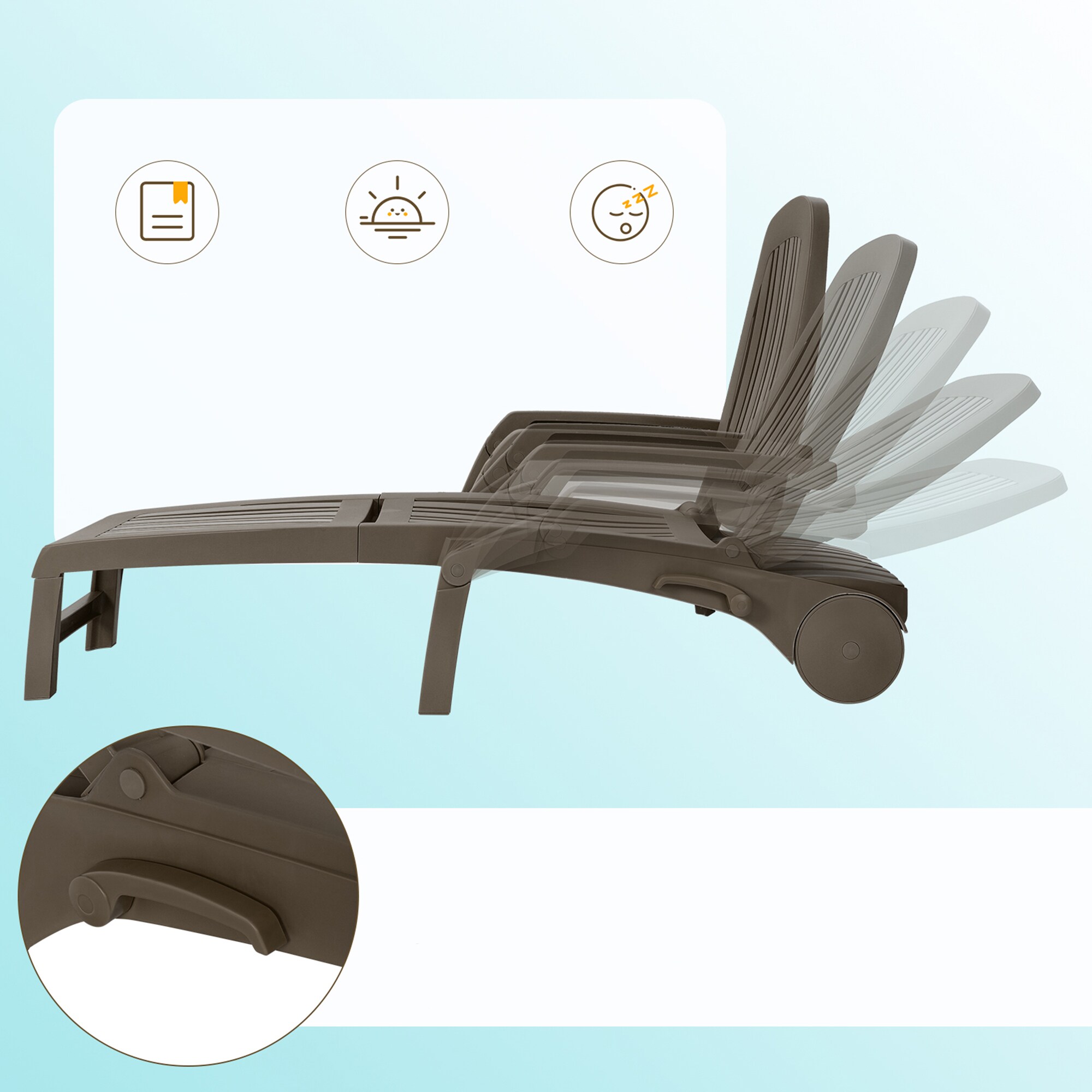 Costway OP70717CF Patio-Chairs - View #3