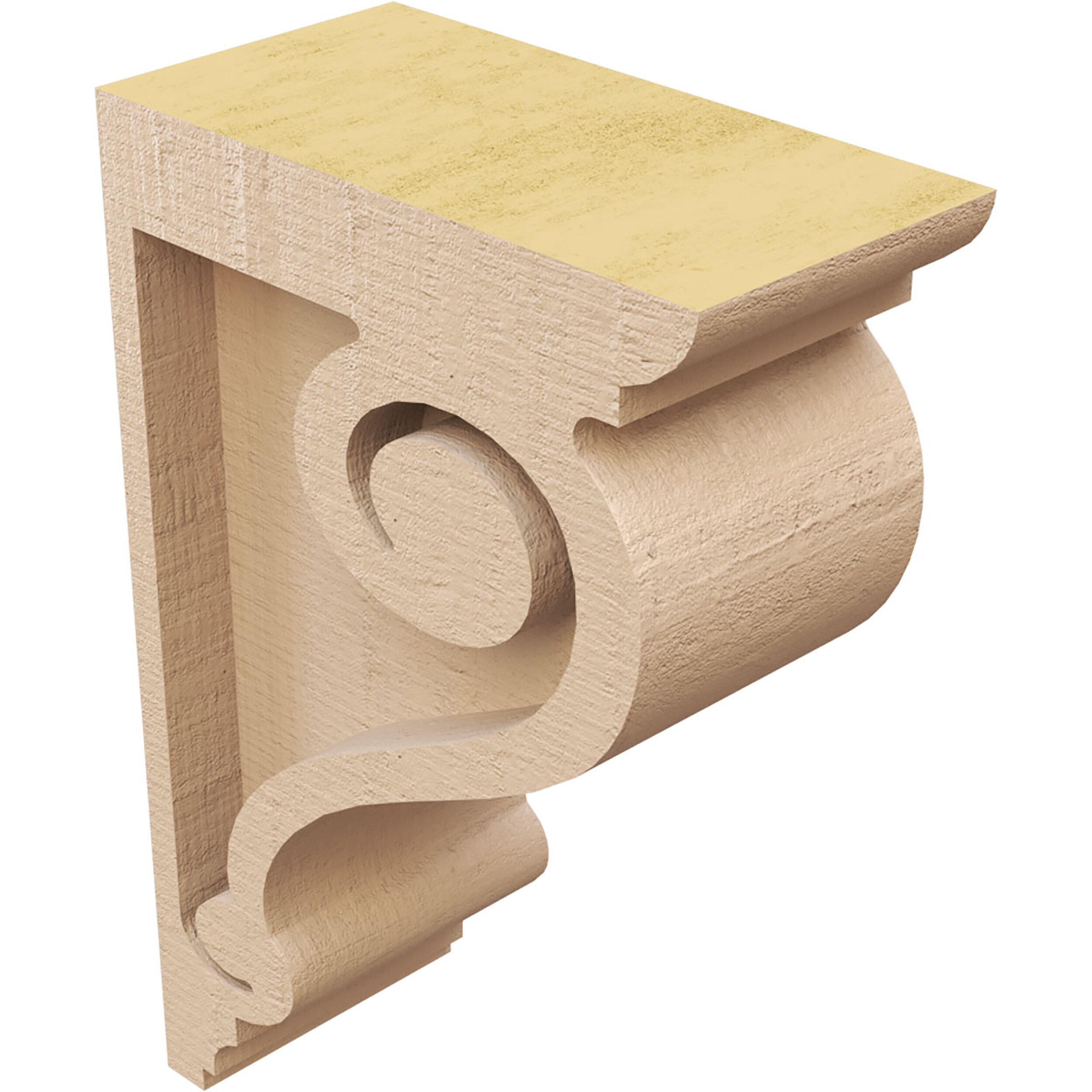 Ekena Millwork CORU02X04X06SCRRCPR corbels - View #5