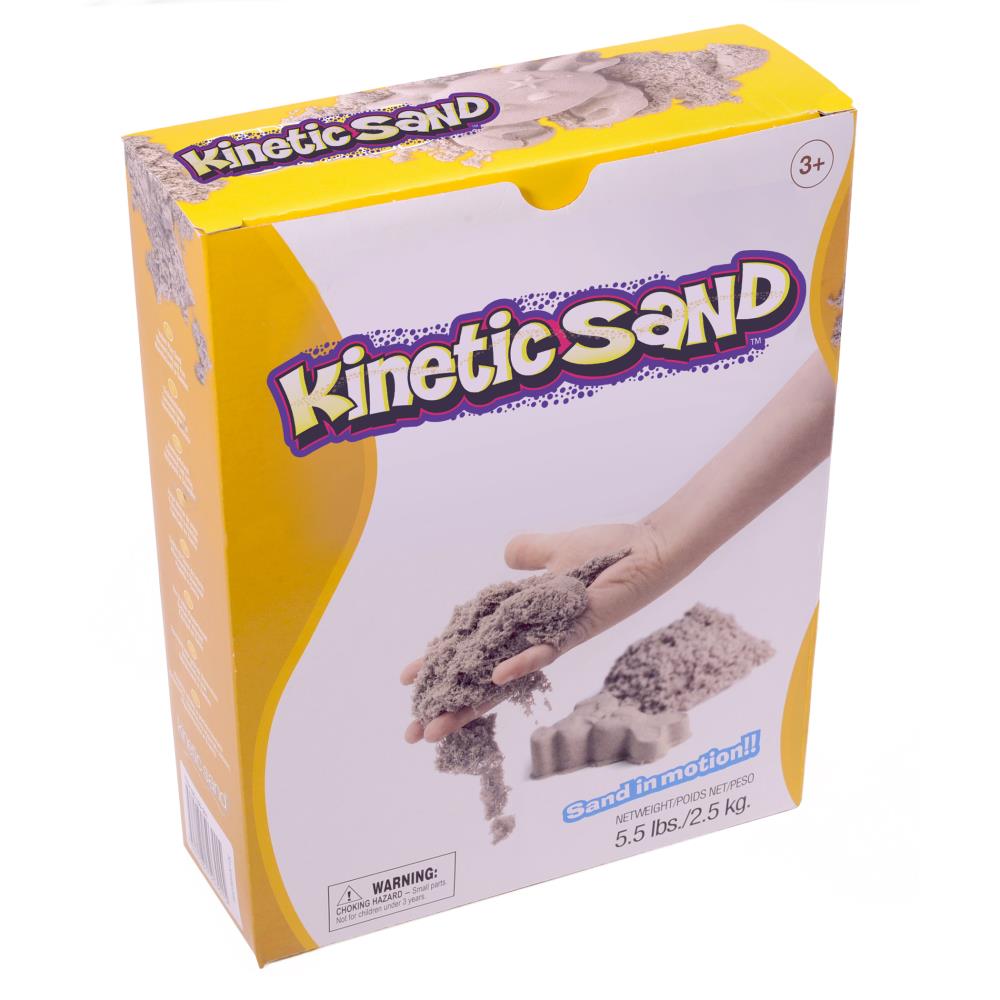 of All-Natural Brown Sand for Mixing Kinetic Sand,2.5kg 5.5lb Molding & Creating 