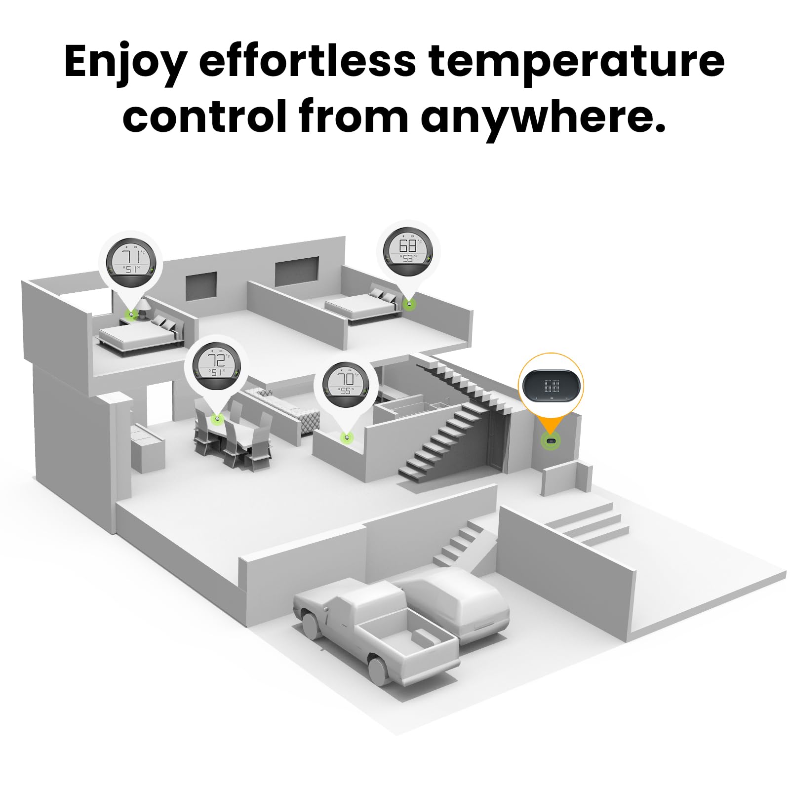 EdenDirect YDNB2814 Learning-Thermostats - View #7