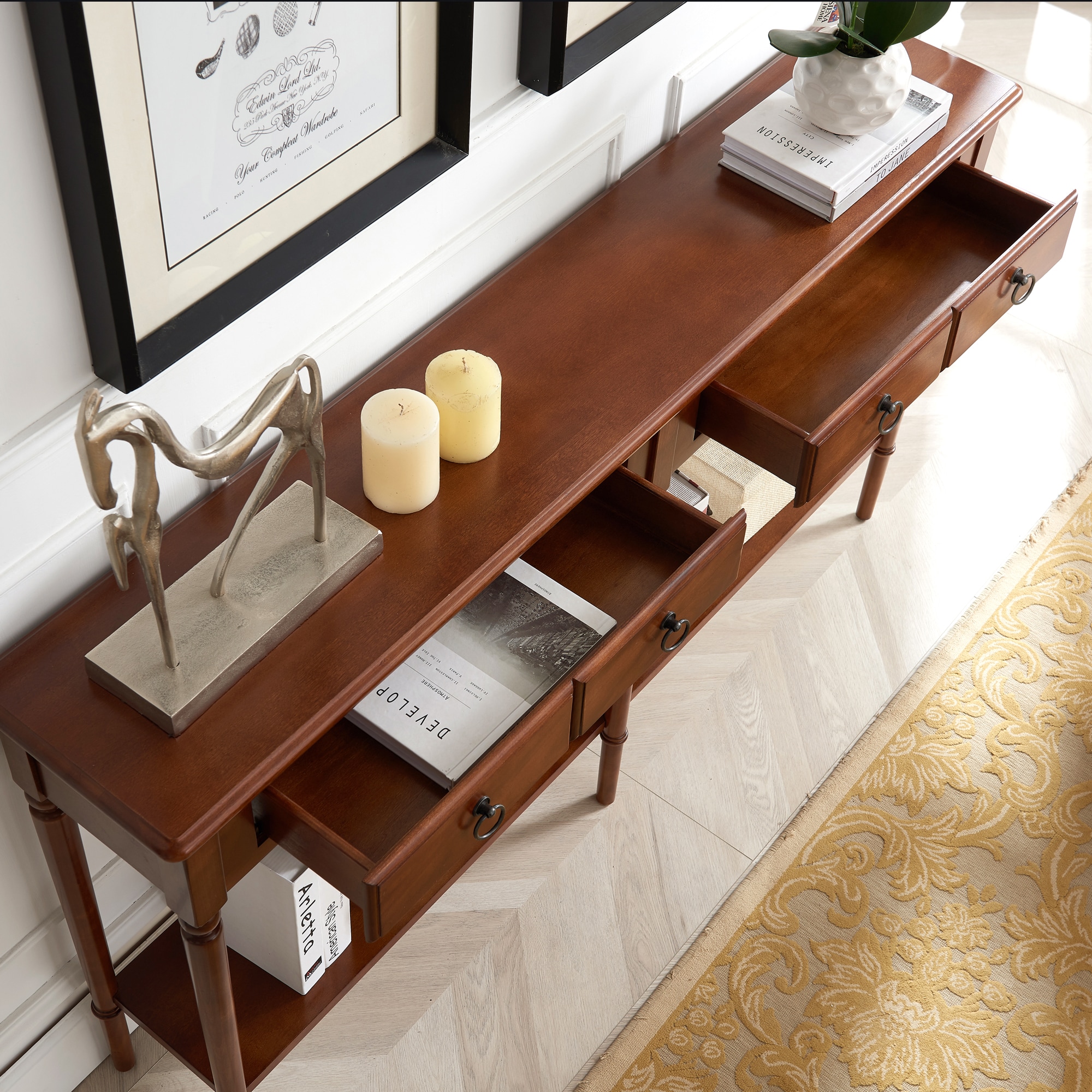 Leick Home 20028-PC Console-Sofa-Tables - View #4