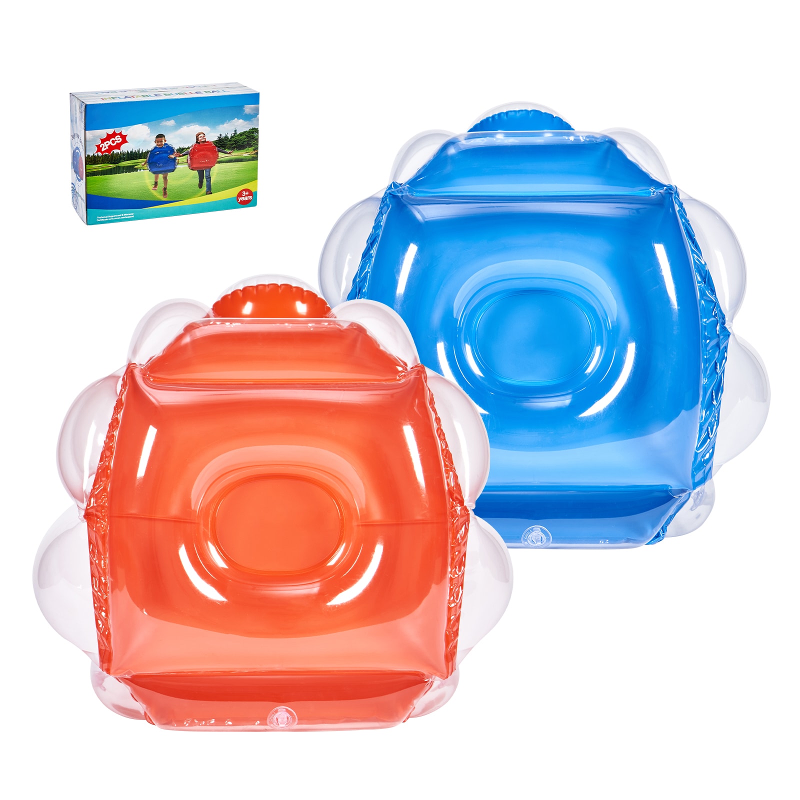 VEVOR ETKCQPPQHSLS63G7YV0 Inflatable Bumper Balls Sports