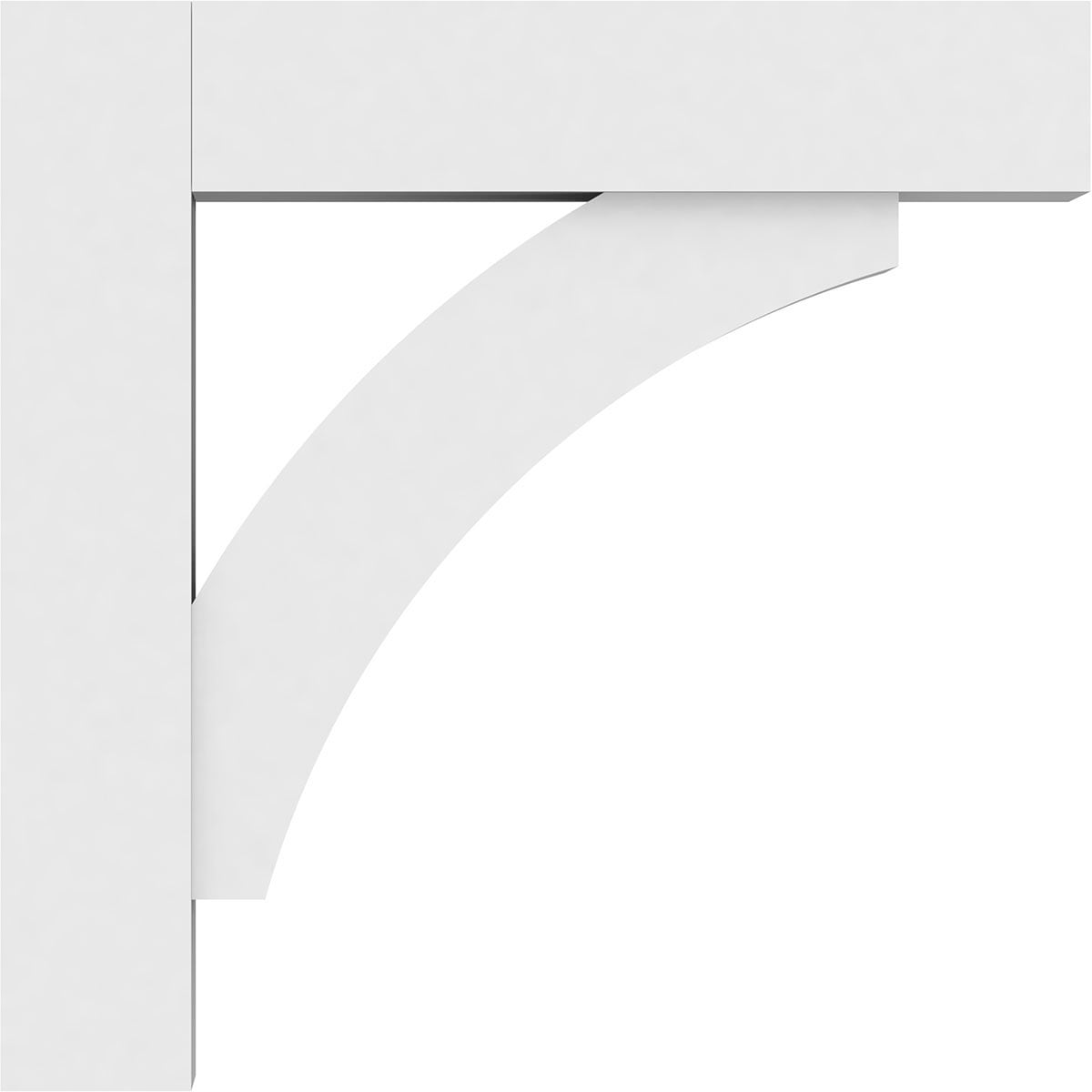 Ekena Millwork BKTP03X20X20THR05 Exterior-Brackets-Braces - View #3