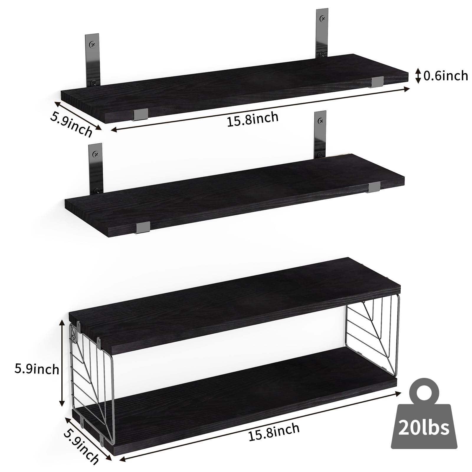 Lovav 5749848244829 Bathroom-Shelves - View #3