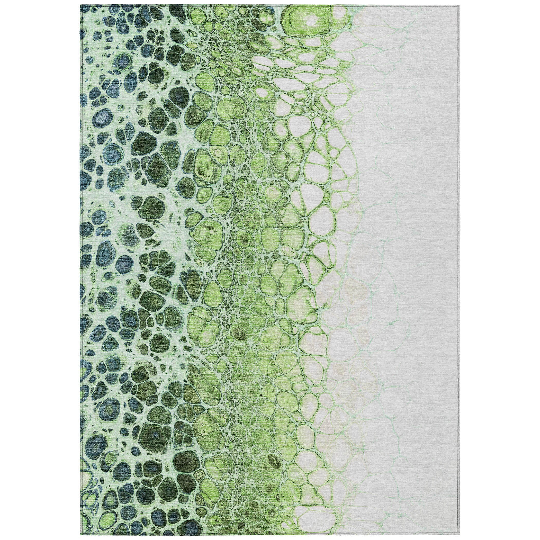 Addison Rugs ACN707AL3X5 Chantille ACN707AL 3 x 5 (ft) Polyester Aloe Rectangular Indoor/Outdoor Geometric Machine washable Area rug