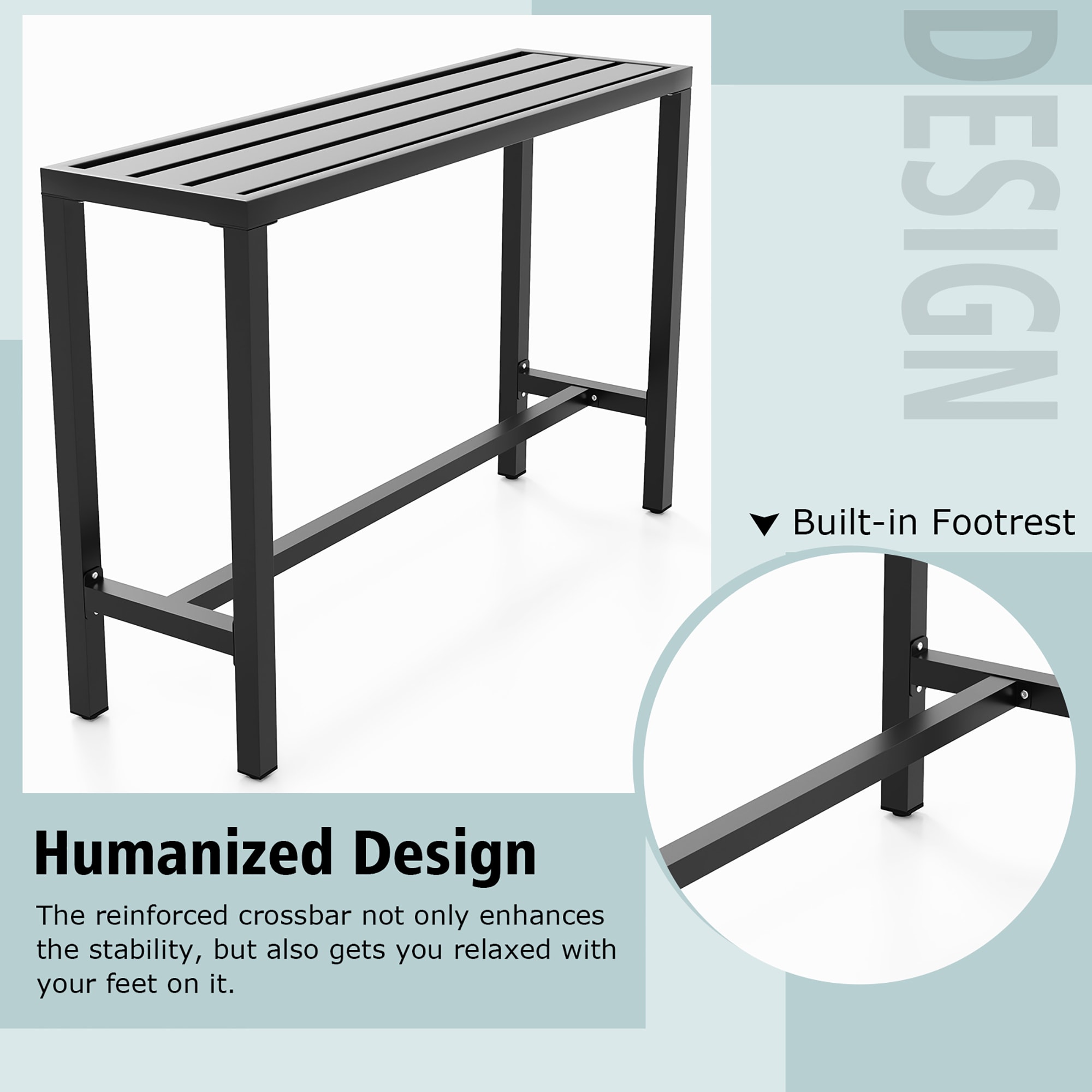 Costway LWS00258 Patio-Tables - View #4