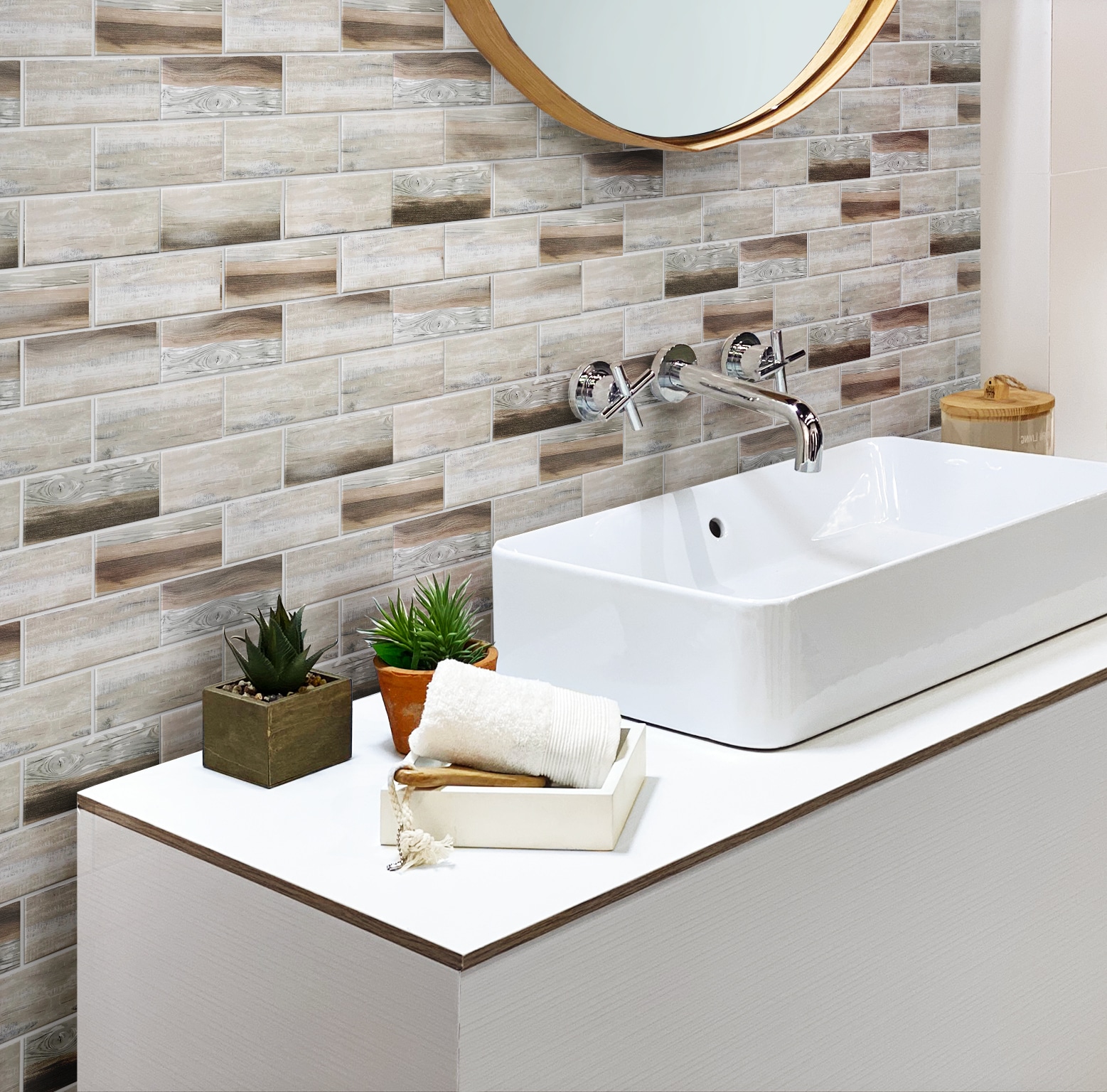 Apollo Tile APLNNR8810BRASAMPLE Tile-Samples - View #5