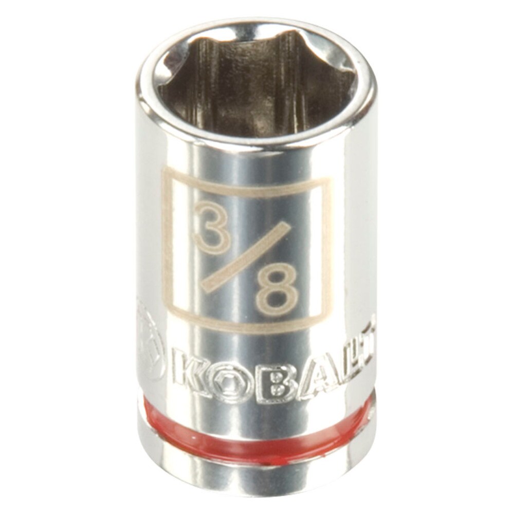 Kobalt 85390 3/8-in Drive Standard (SAE) 3/8-in Shallow Socket
