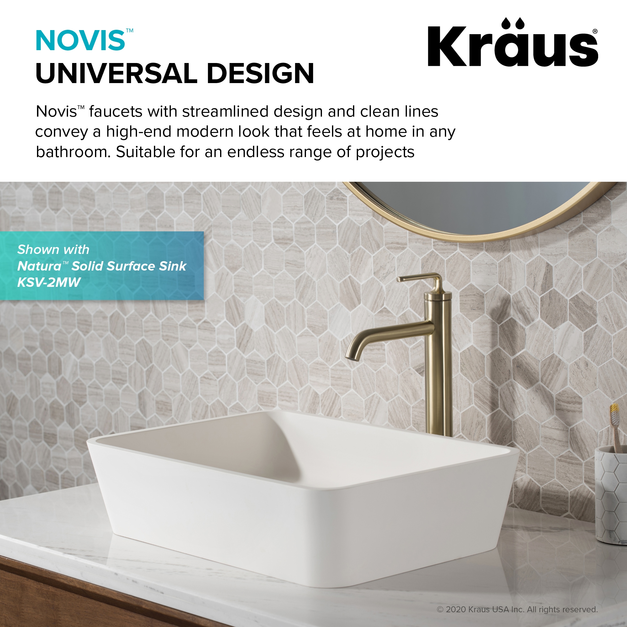 Kraus KVF-1220BG-2PK Lavatory-Faucets - View #3