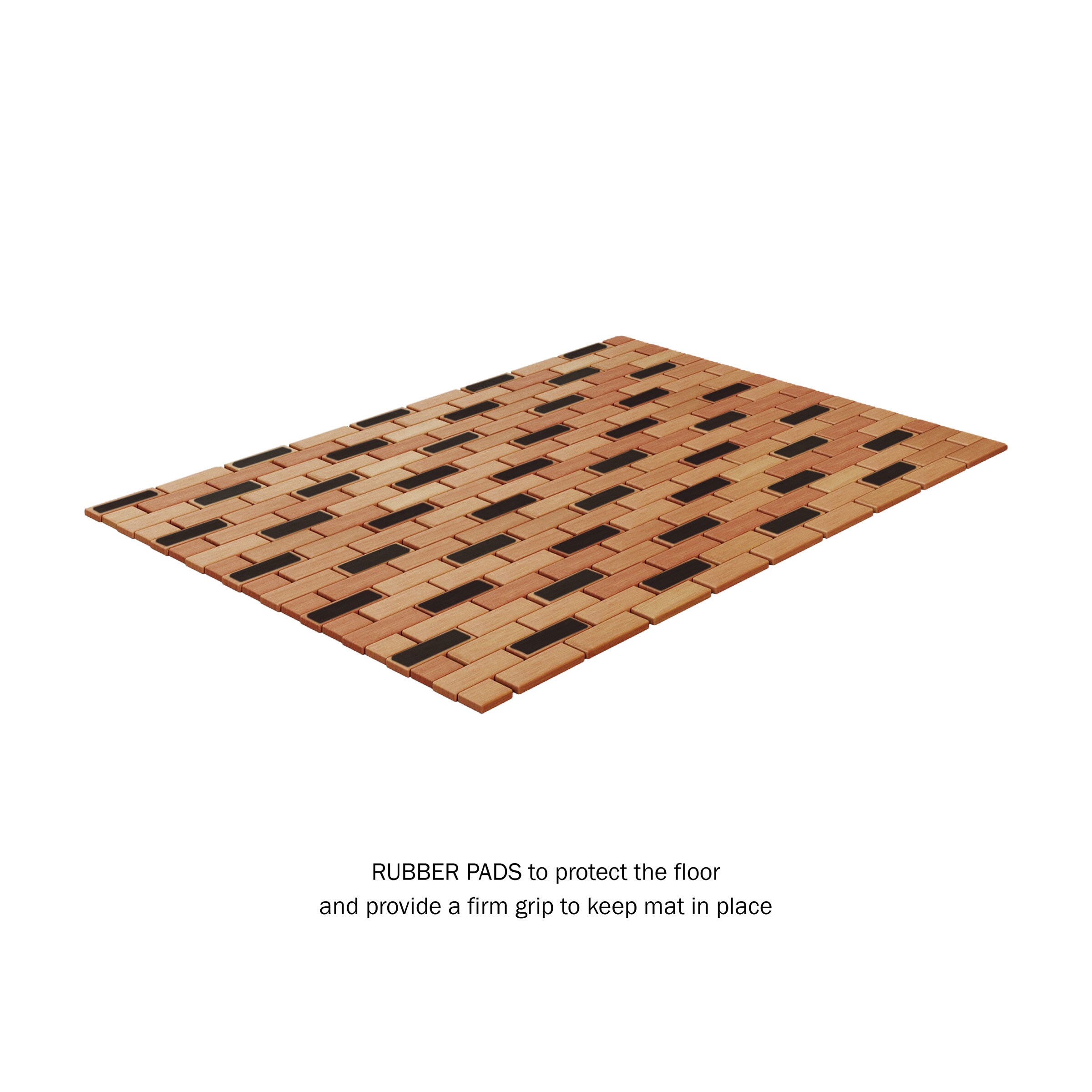 Mind Reader Bamboo Mildew Resistant Bath Mat, 1 ct - Harris Teeter