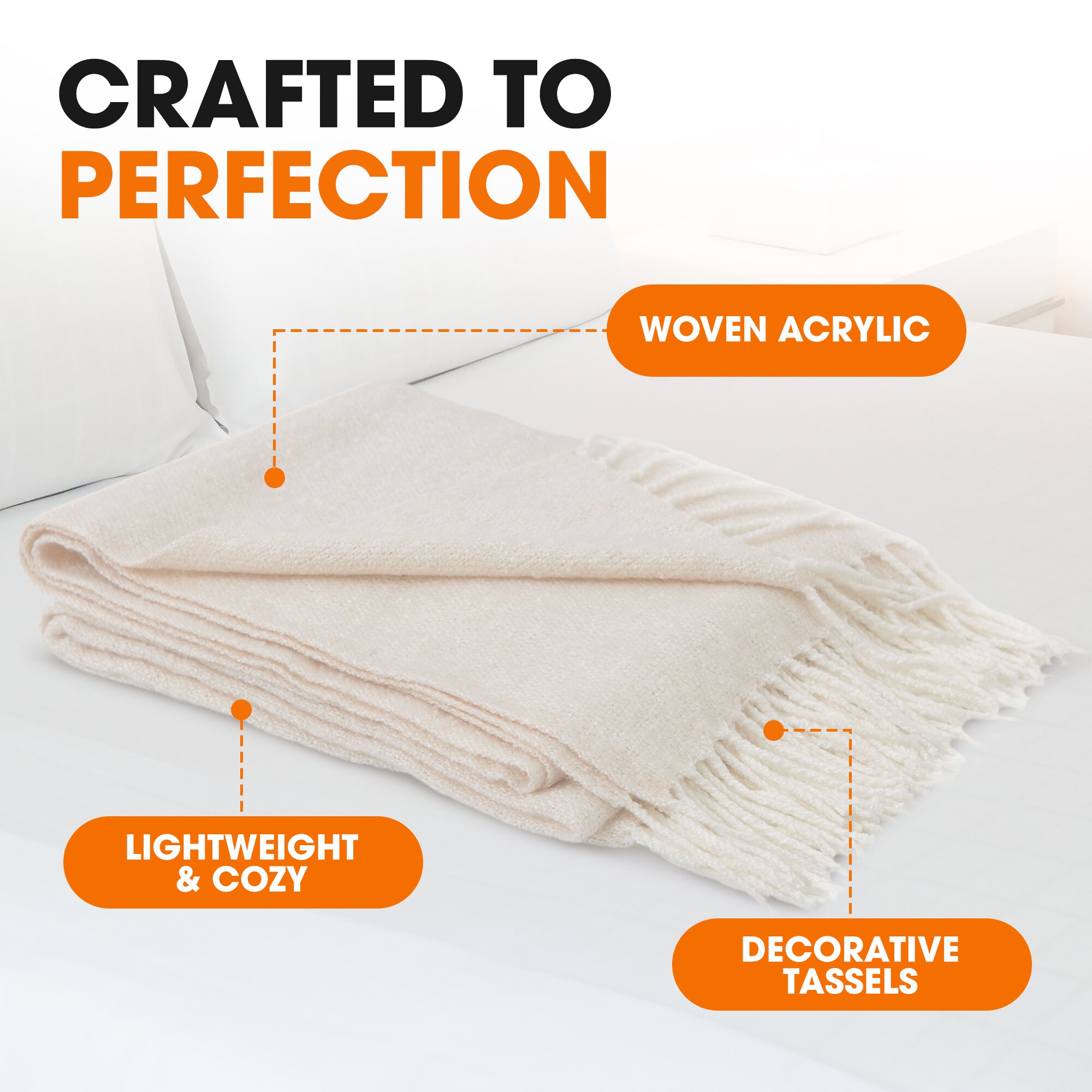 Cheer Collection CC-ACBL002-50X60-TP Blankets-And-Throws - View #6