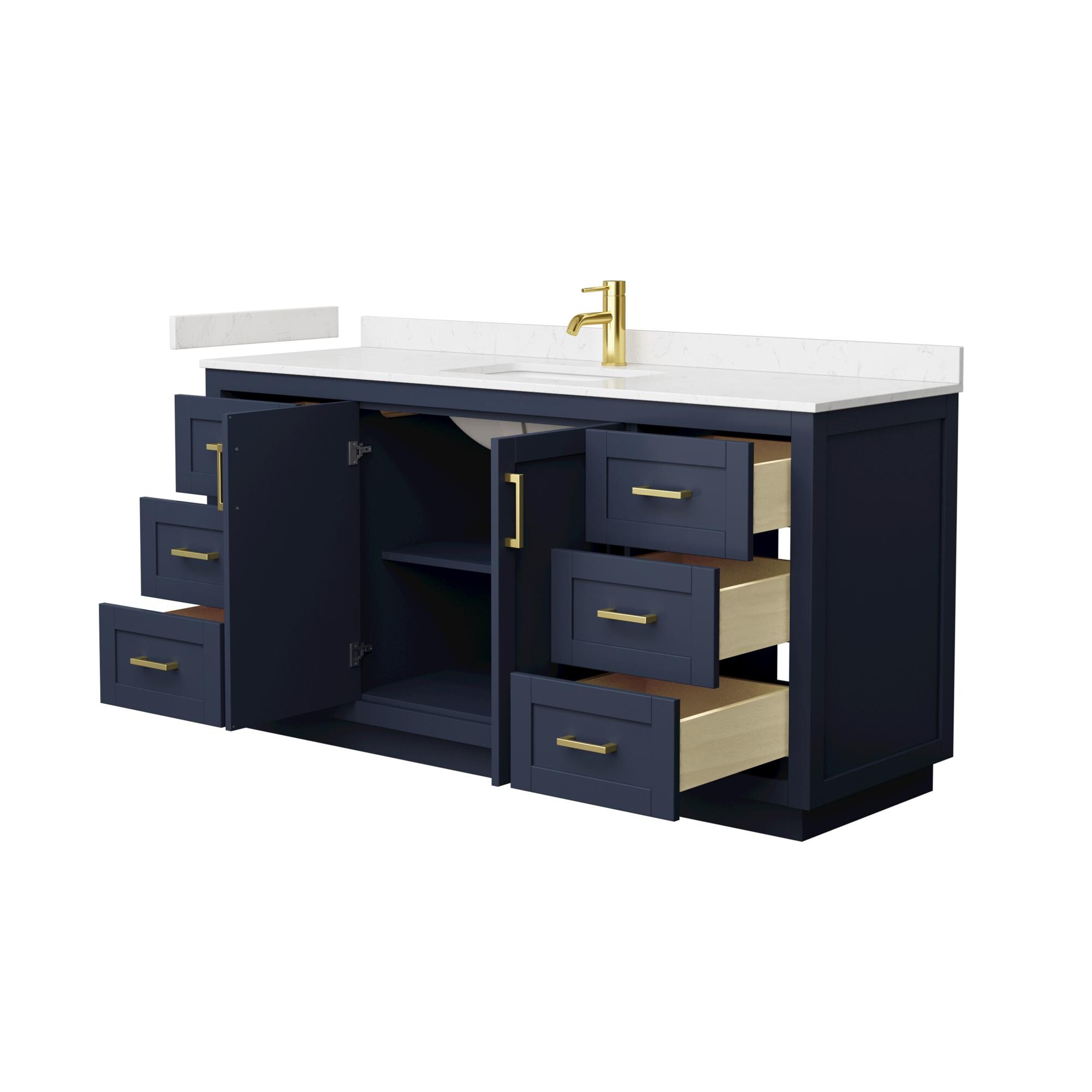 Wyndham Collection WCF292966SBLC2UNSMXX Bath-Vanity-Combo - View #3