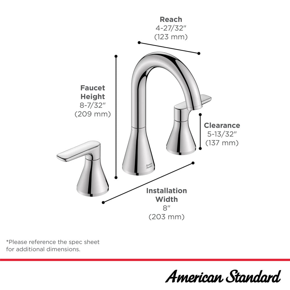 American Standard 7061801.002 Lavatory-Faucets - View #9
