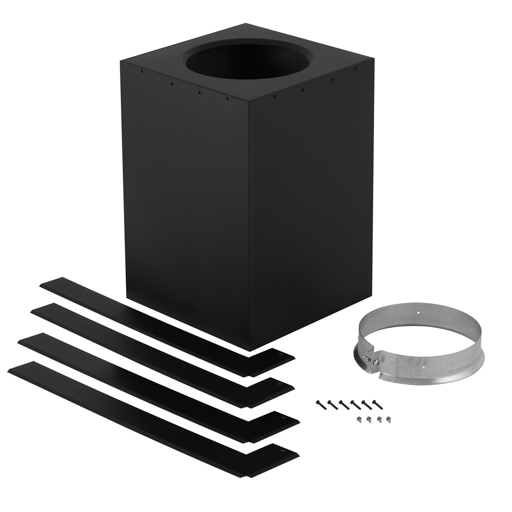 SuperVent JSC8CCSB 6-Piece Chimney Pipe Accessory Kit for Ceiling Support