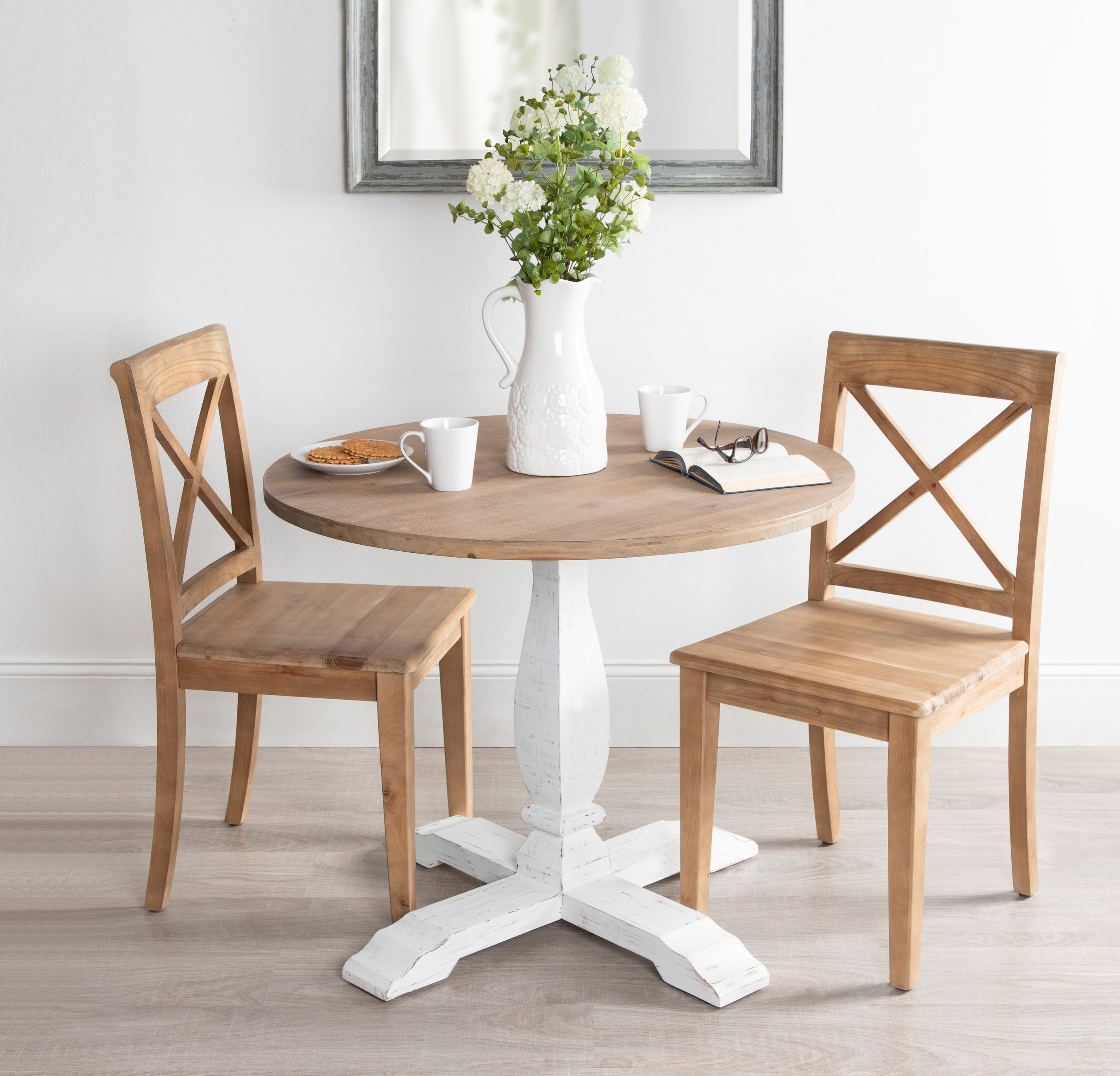 small round kitchen table 2 chairs