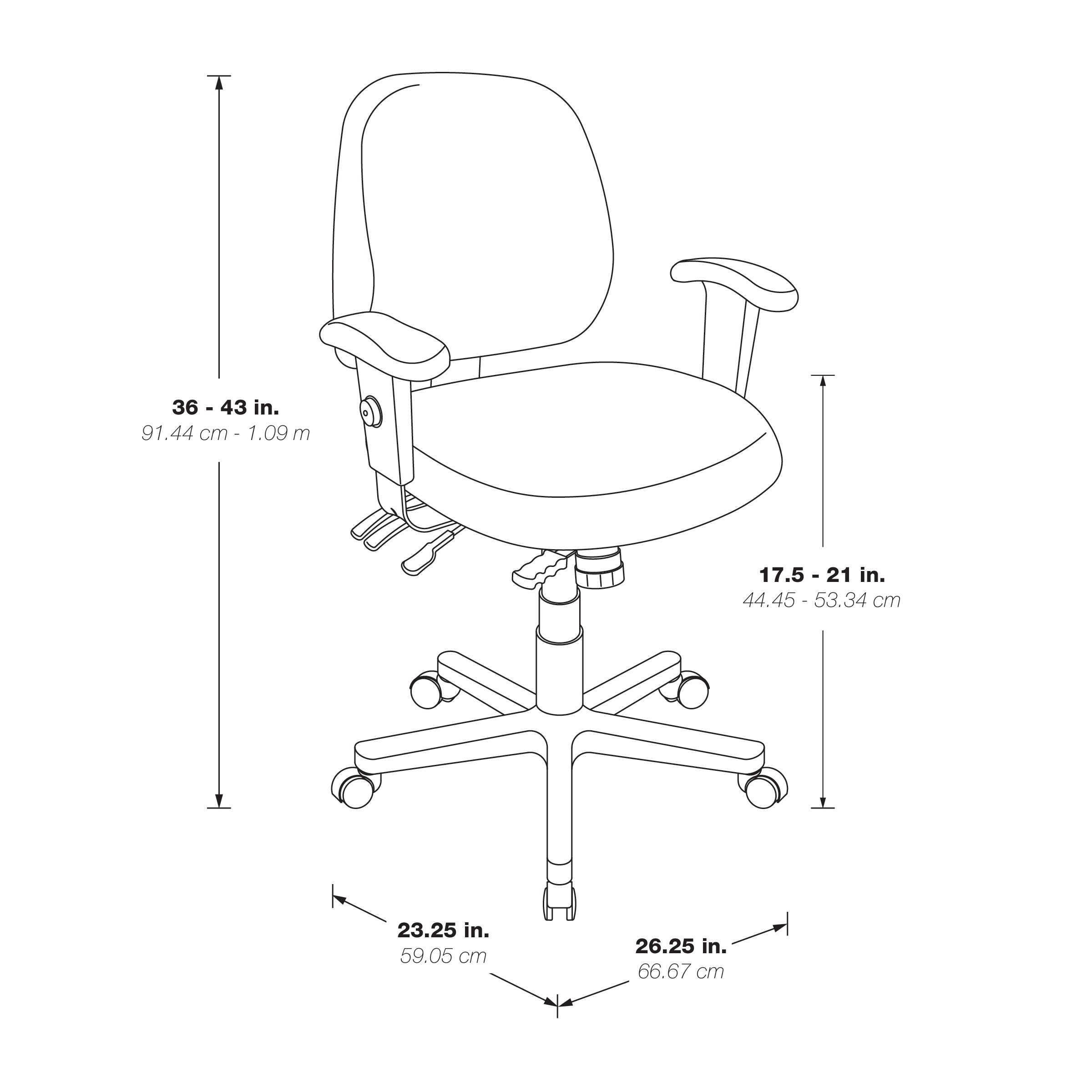 Office Star Products 43808-231 Office-Chairs - View #7