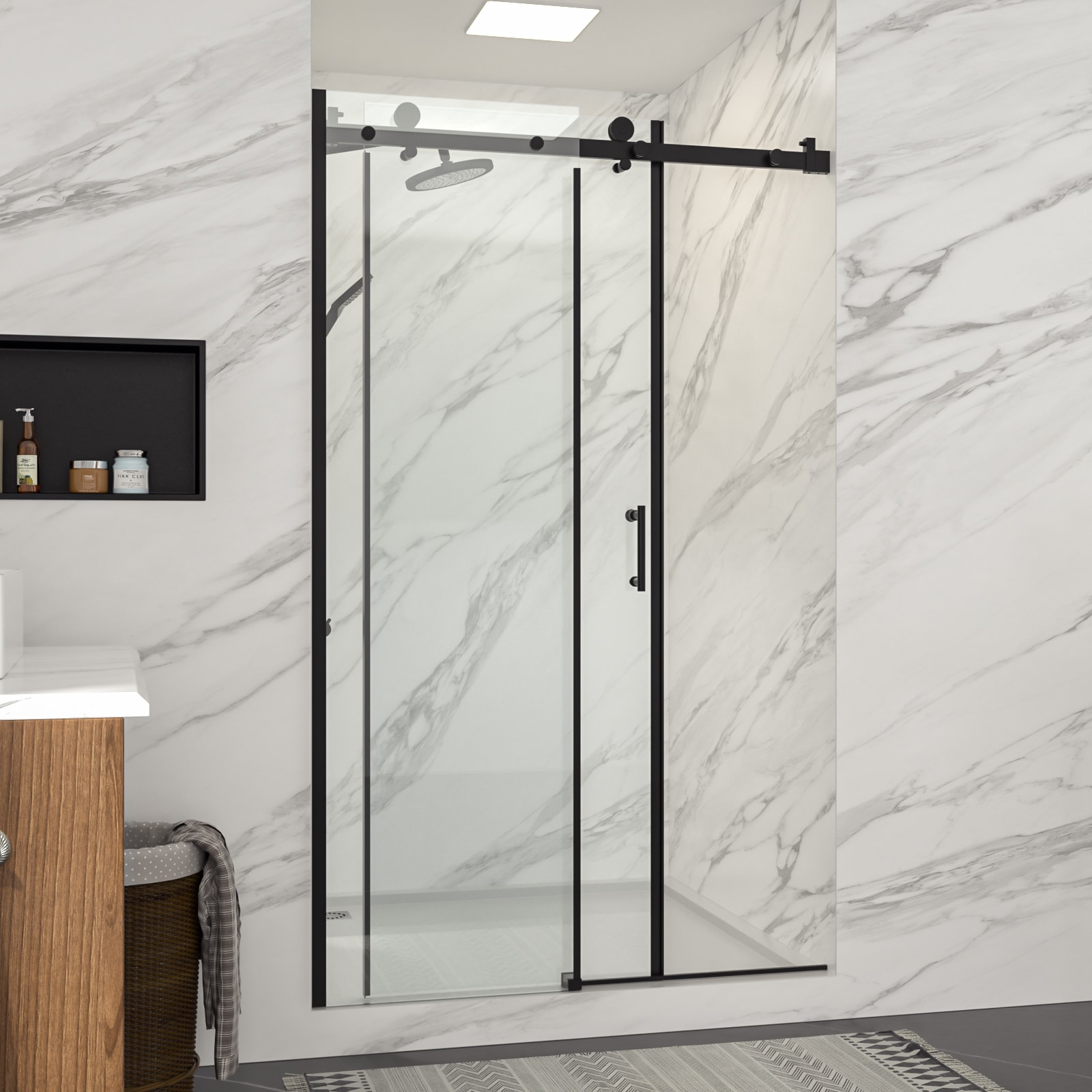 Lordear LD-SEP88BN100 Shower-Doors - View #2