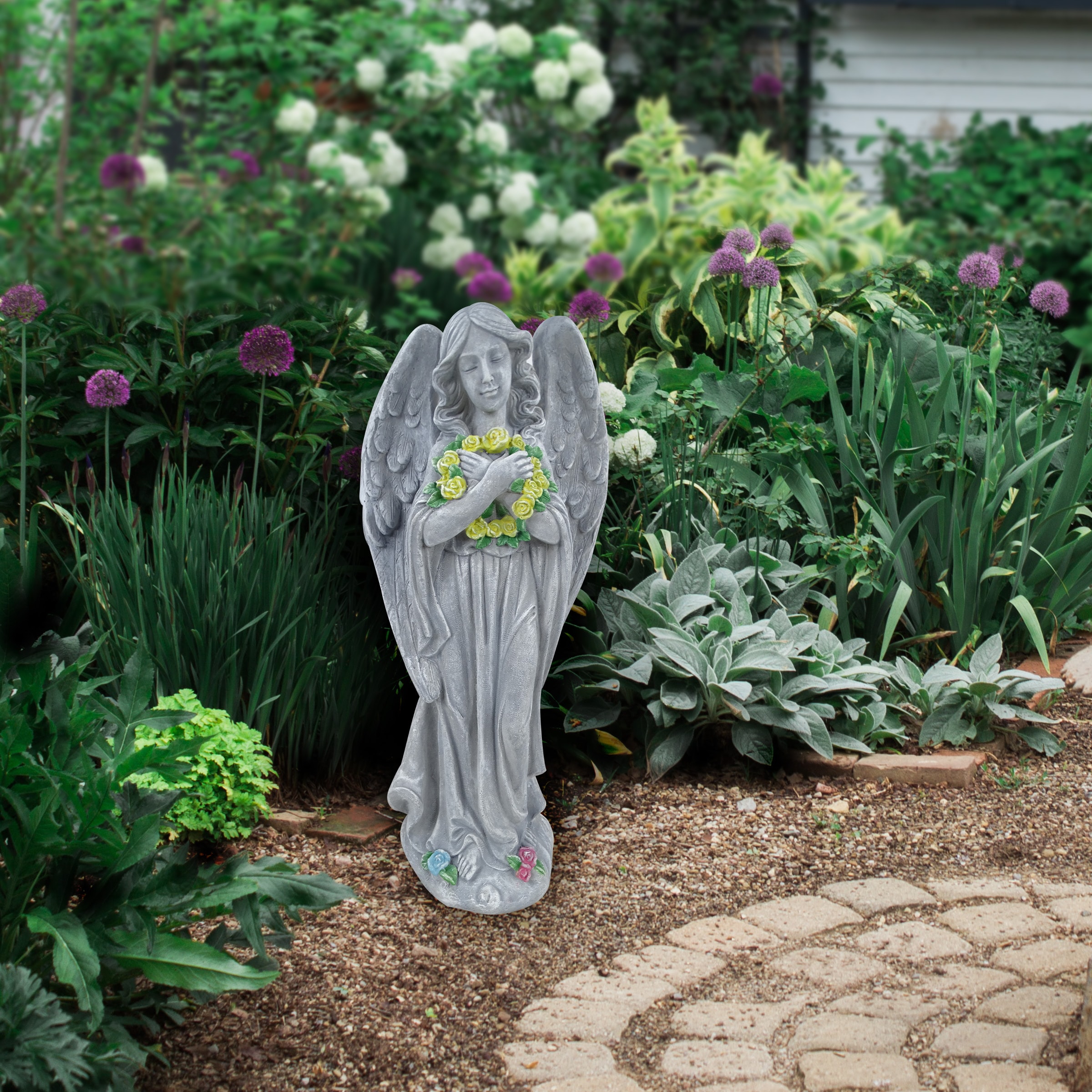 Alpine Corporation MCC832 Garden-Statue - View #2