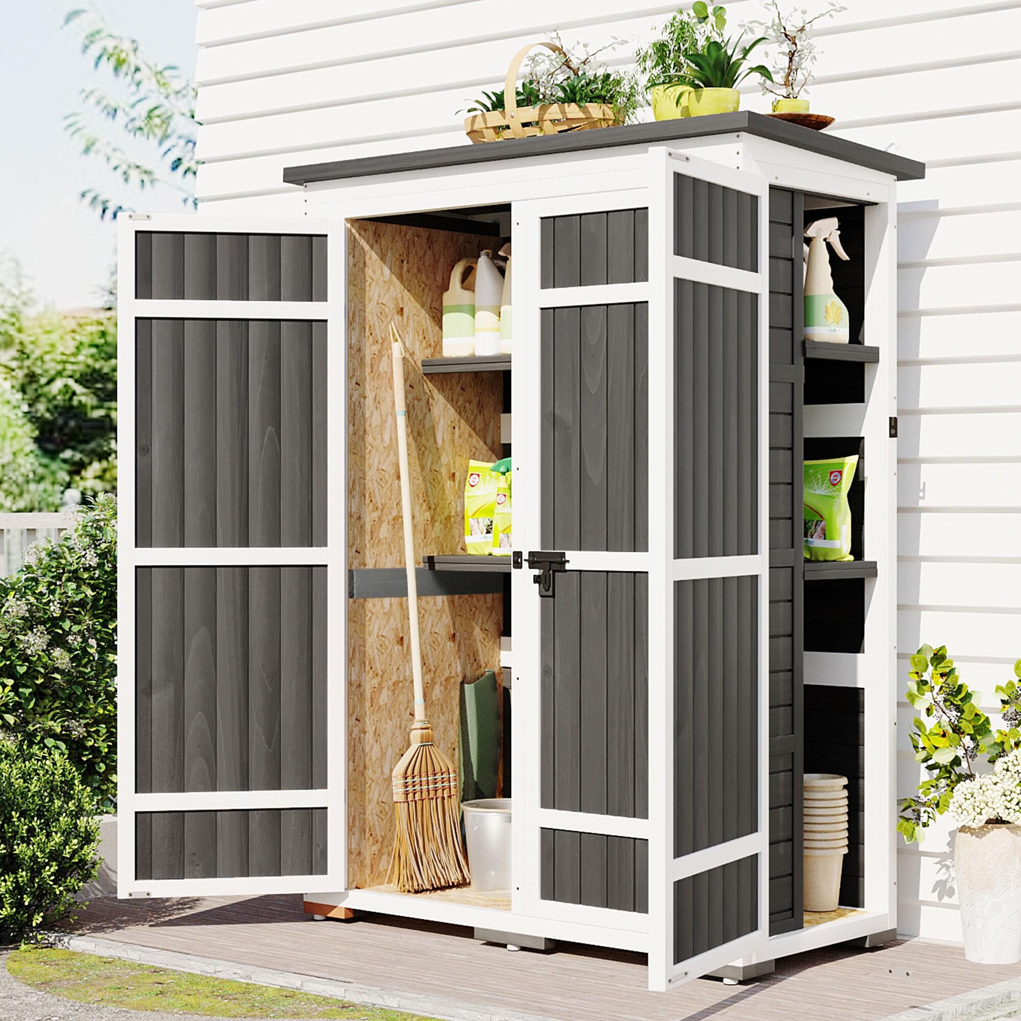 Iseryn HG1016AAE Wood-Storage-Buildings - View #5