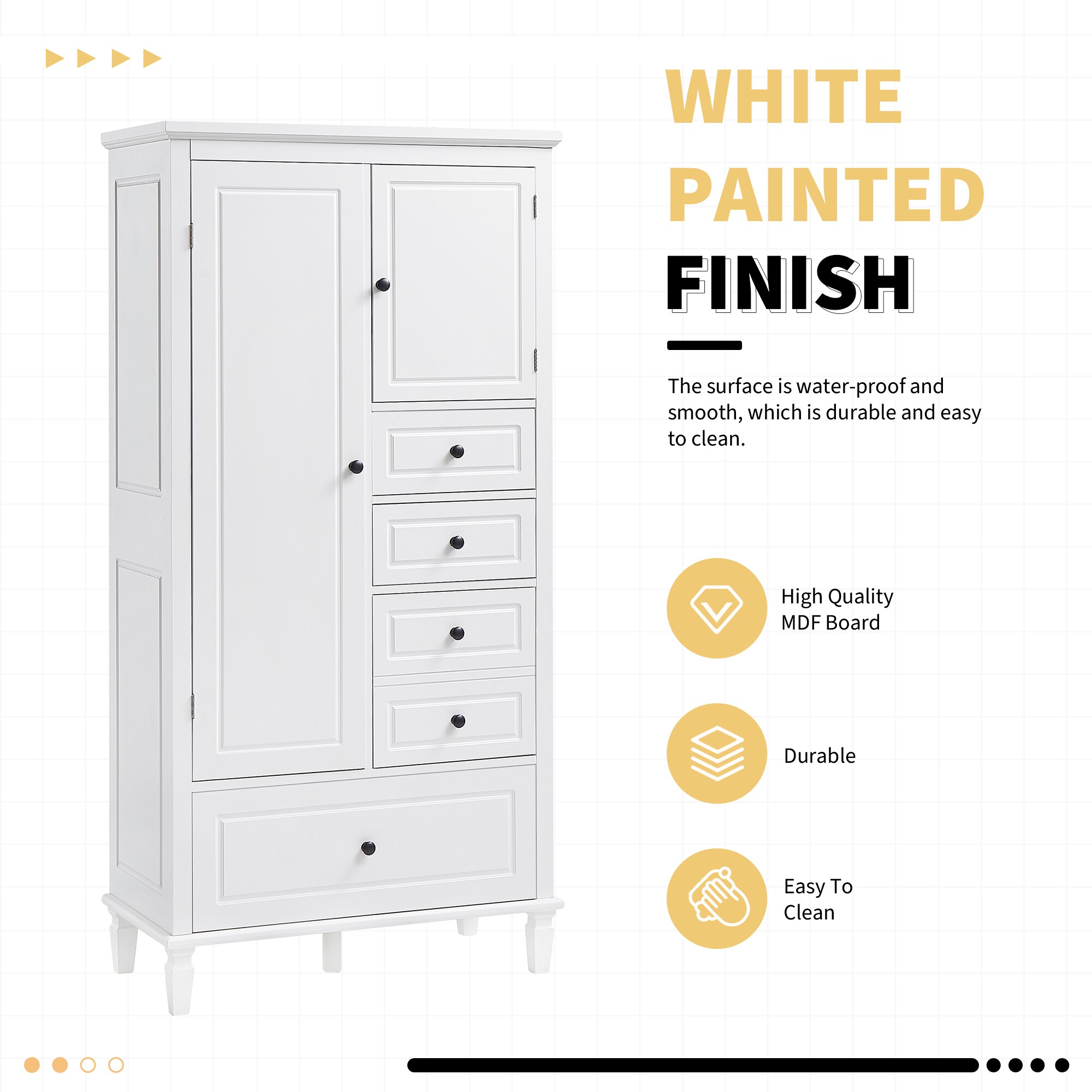 ModernLuxe L3P-N725P236499K Bathroom-Wall-Cabinets - View #3