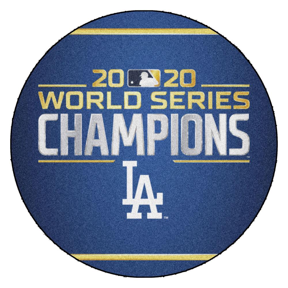 Los Angeles Dodgers 2020 World Series Champions 2 Utility Mats