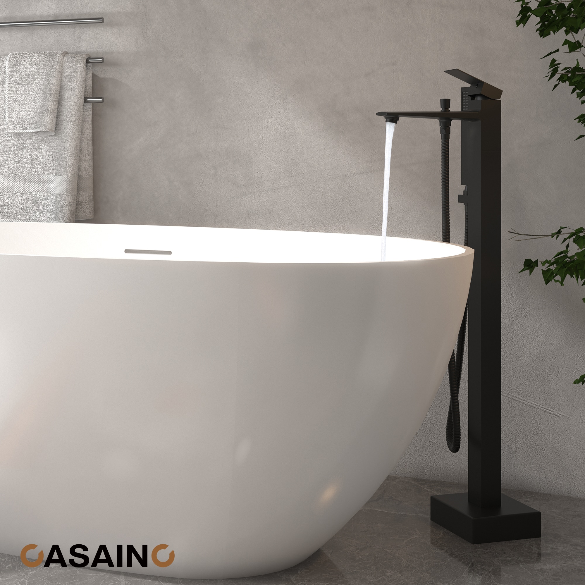 CASAINC CASA01MB-10 Roman-Tub-Faucets - View #3