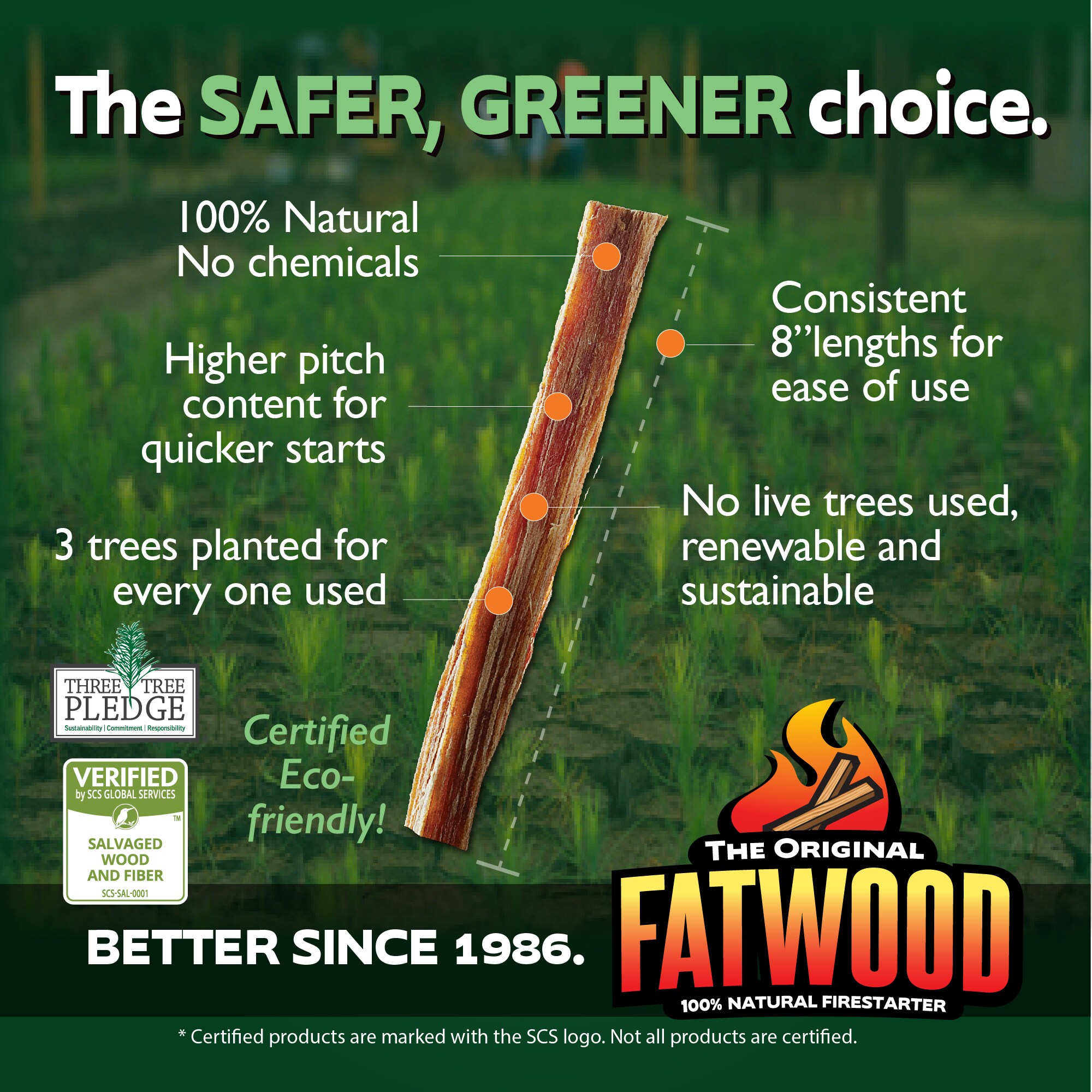 BetterWood Products 261100 Fireplace-Logs-Firestarters - View #4
