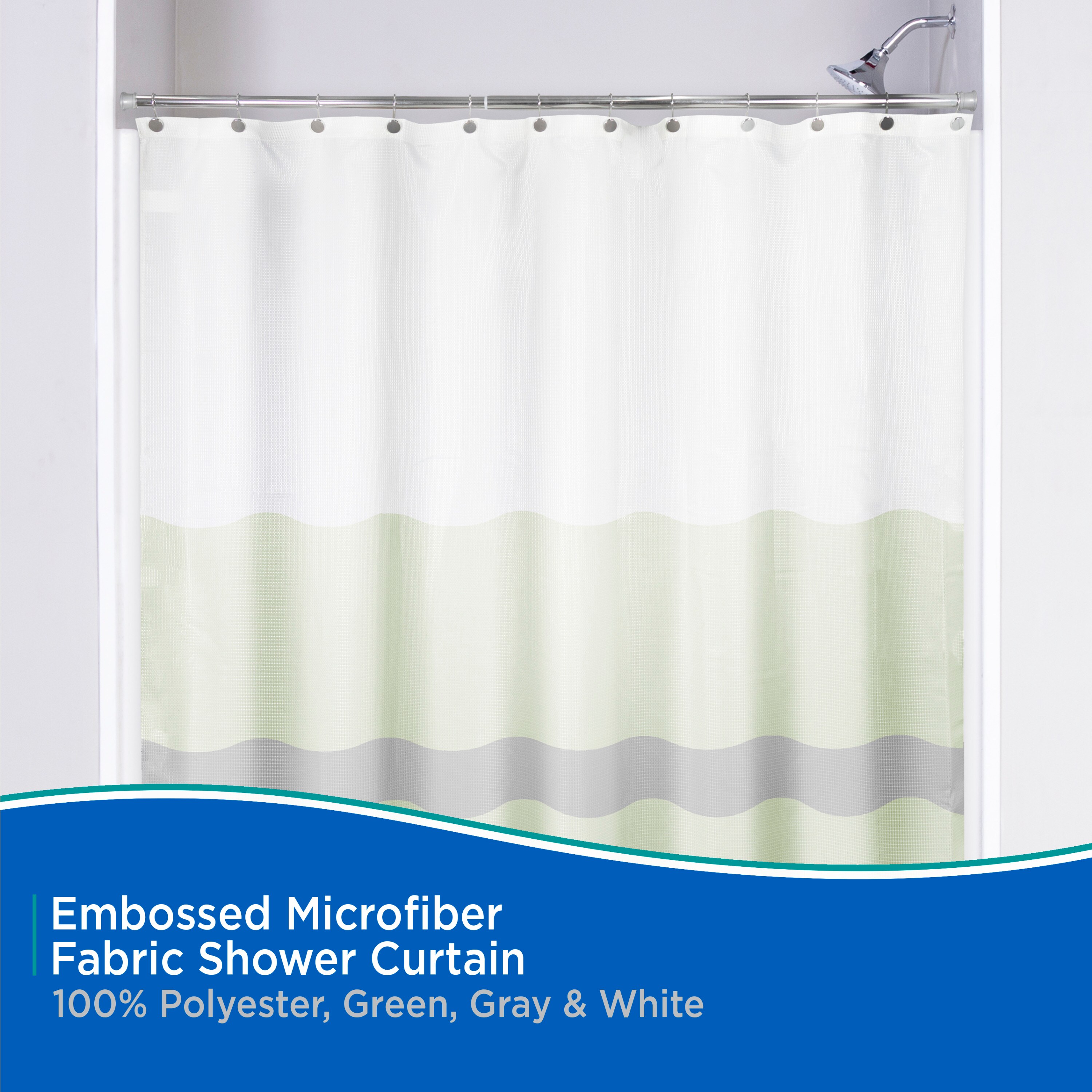 Kenney KN61174PS Shower-Curtains-Liners - View #3