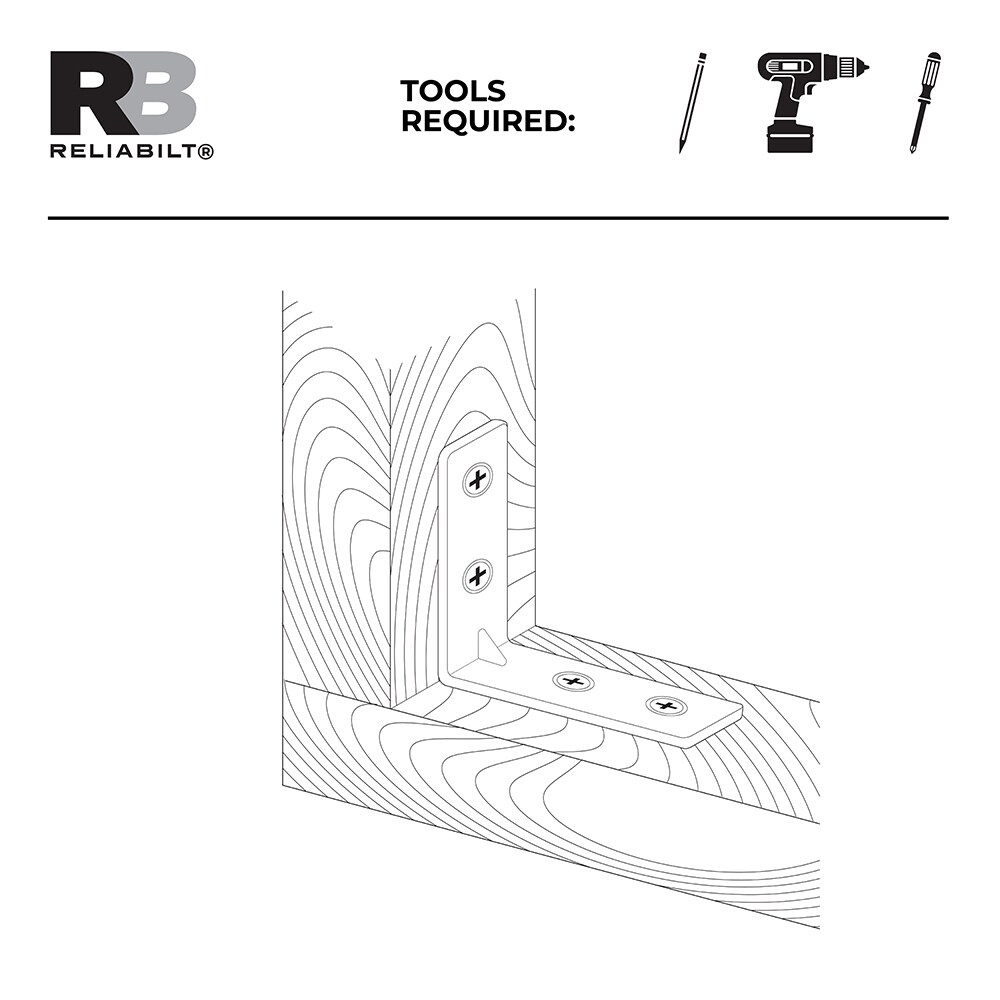 RELIABILT 605727 Mending-Plates-Brackets-Braces - View #6