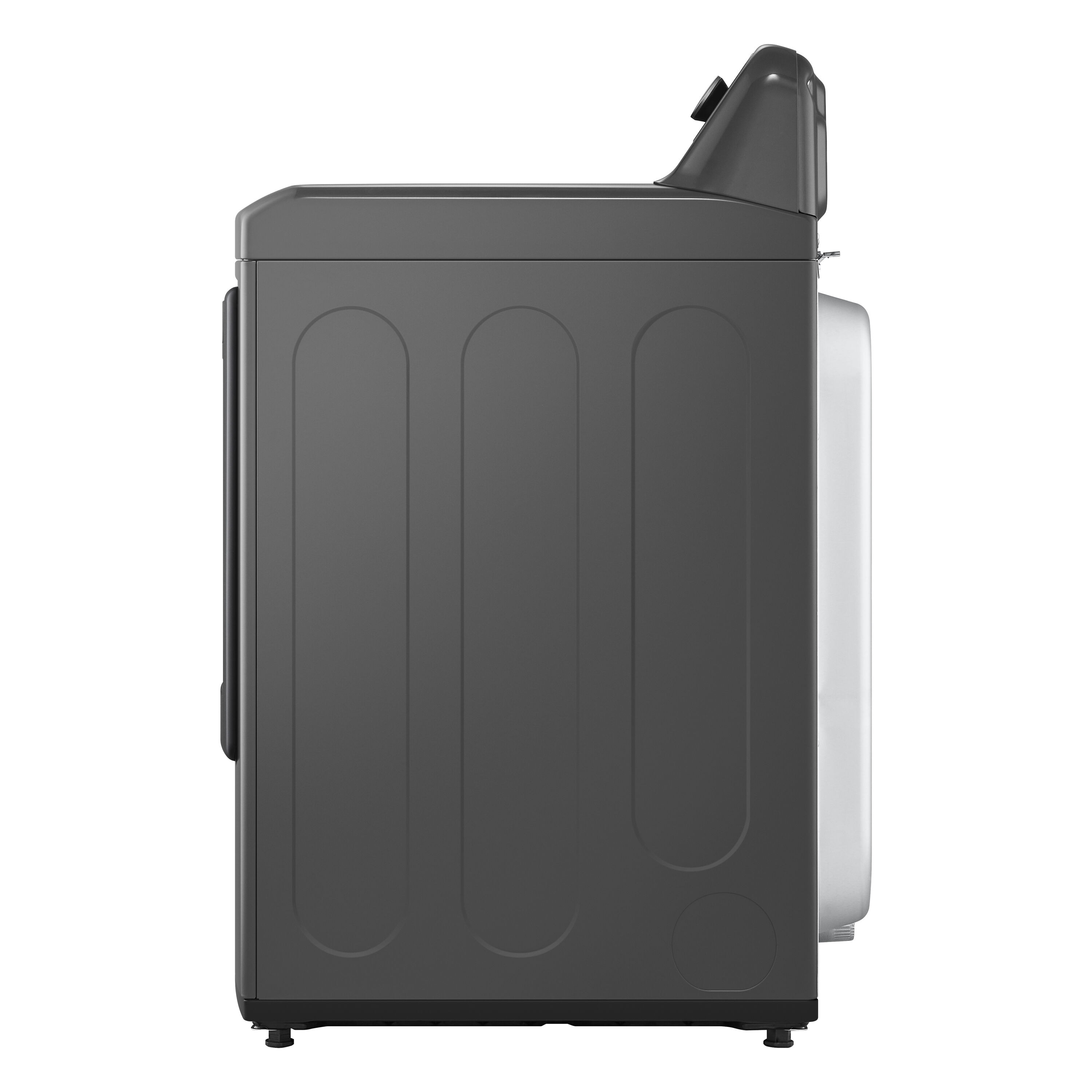LG 7.3-cu Reversible Side Door Gas Dryer (Matte Black) ENERGY STAR in the Gas department at Lowes.com
