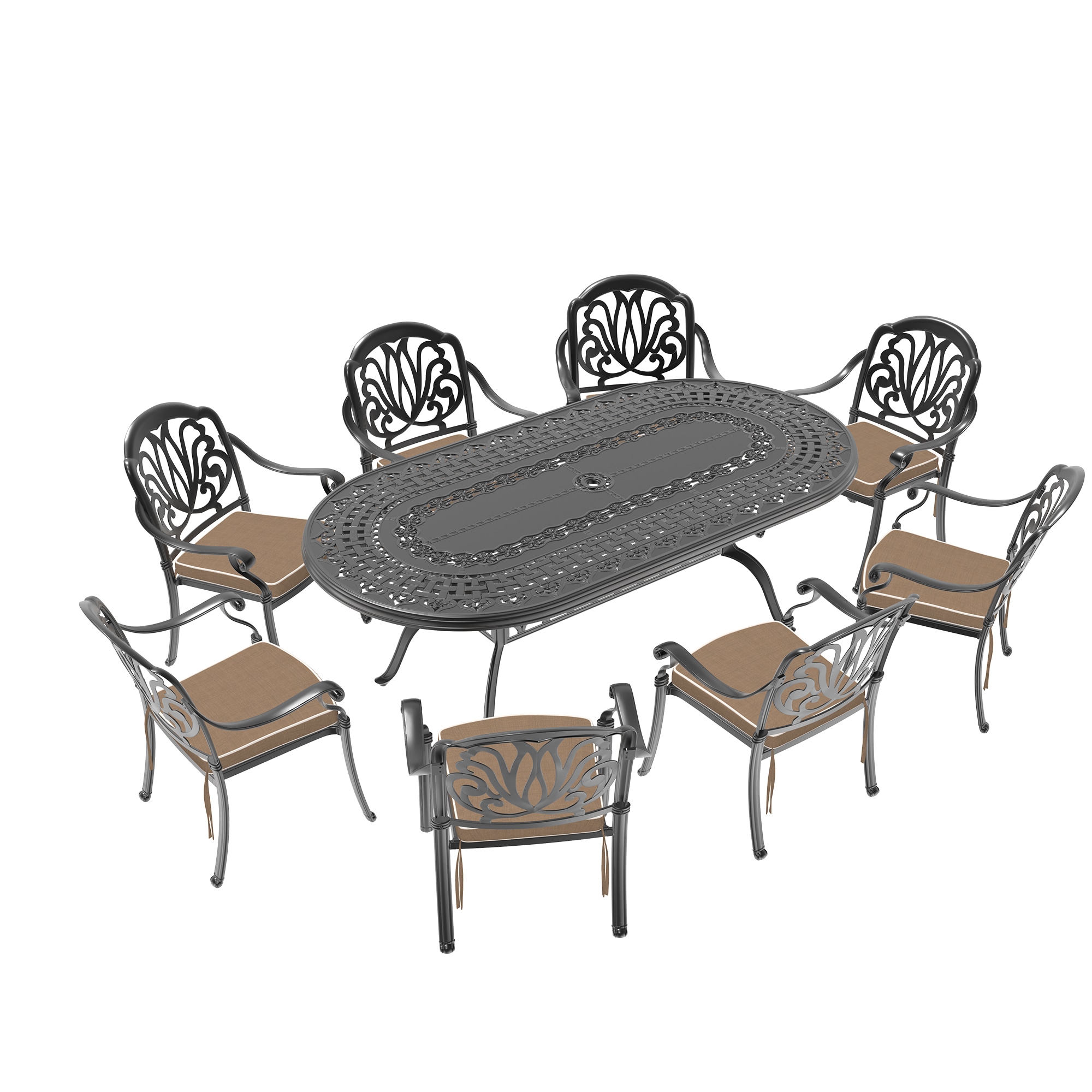 nicesure SLBK6002CZ8A1117RC Patio-Dining-Sets - View #2