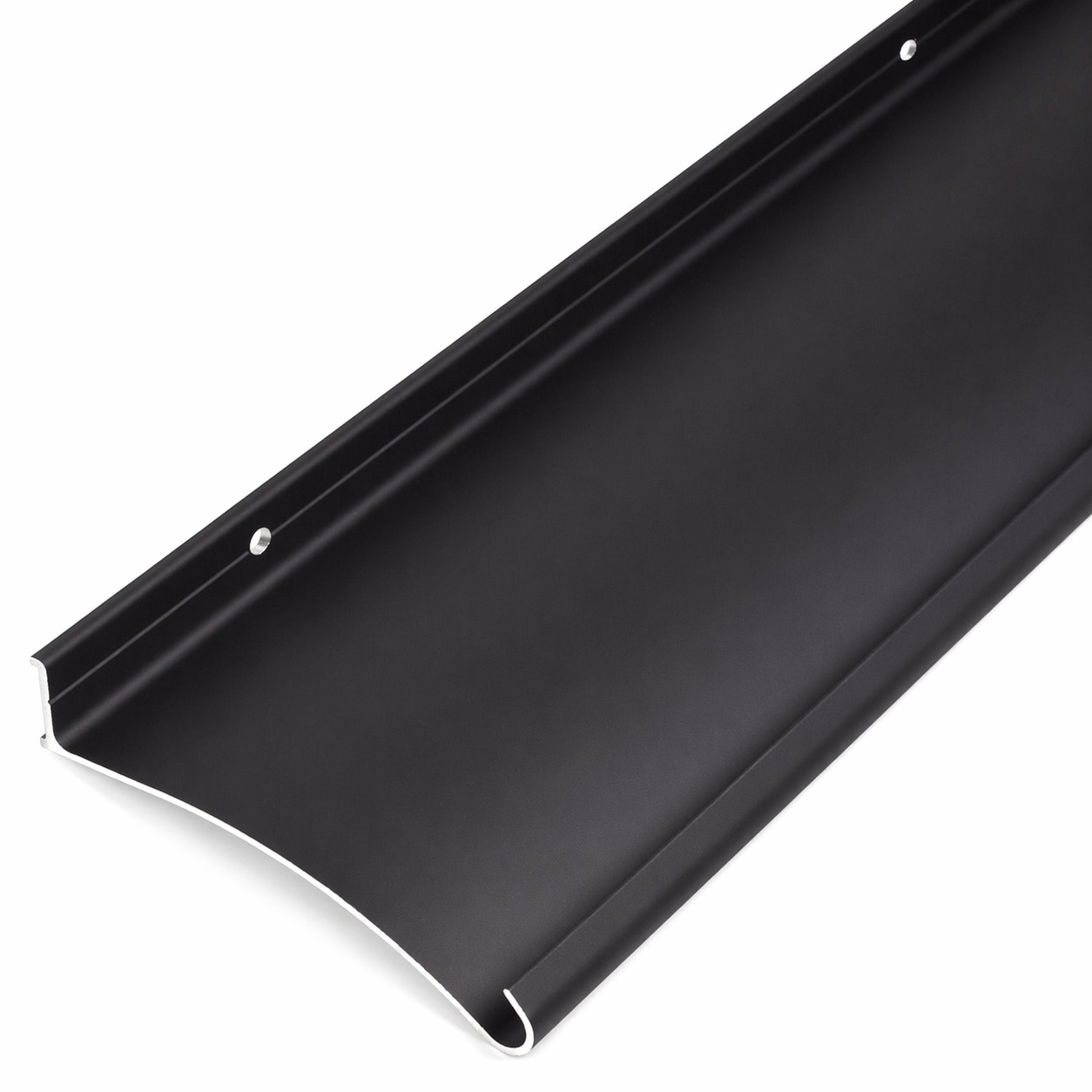 Aoibox  4 in Extra Wide Aluminum Door Rain Drip Guard 52 in L x 0 8 in H Overhead Deflector with Pre Drilled