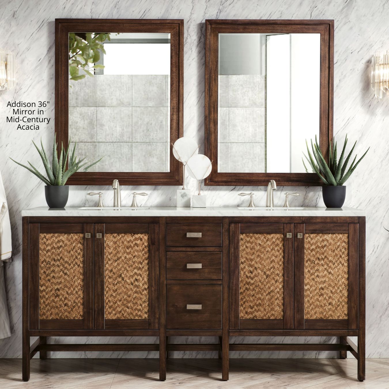 James Martin Vanities E444-M36-GW Framed-Bath-Mirrors - View #8