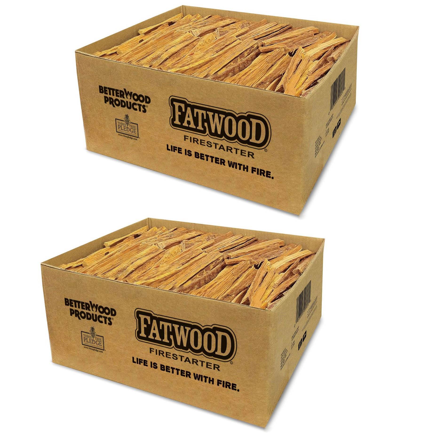 BetterWood Products 50-lbs. Natural Firestarter 2 -Pack #125146