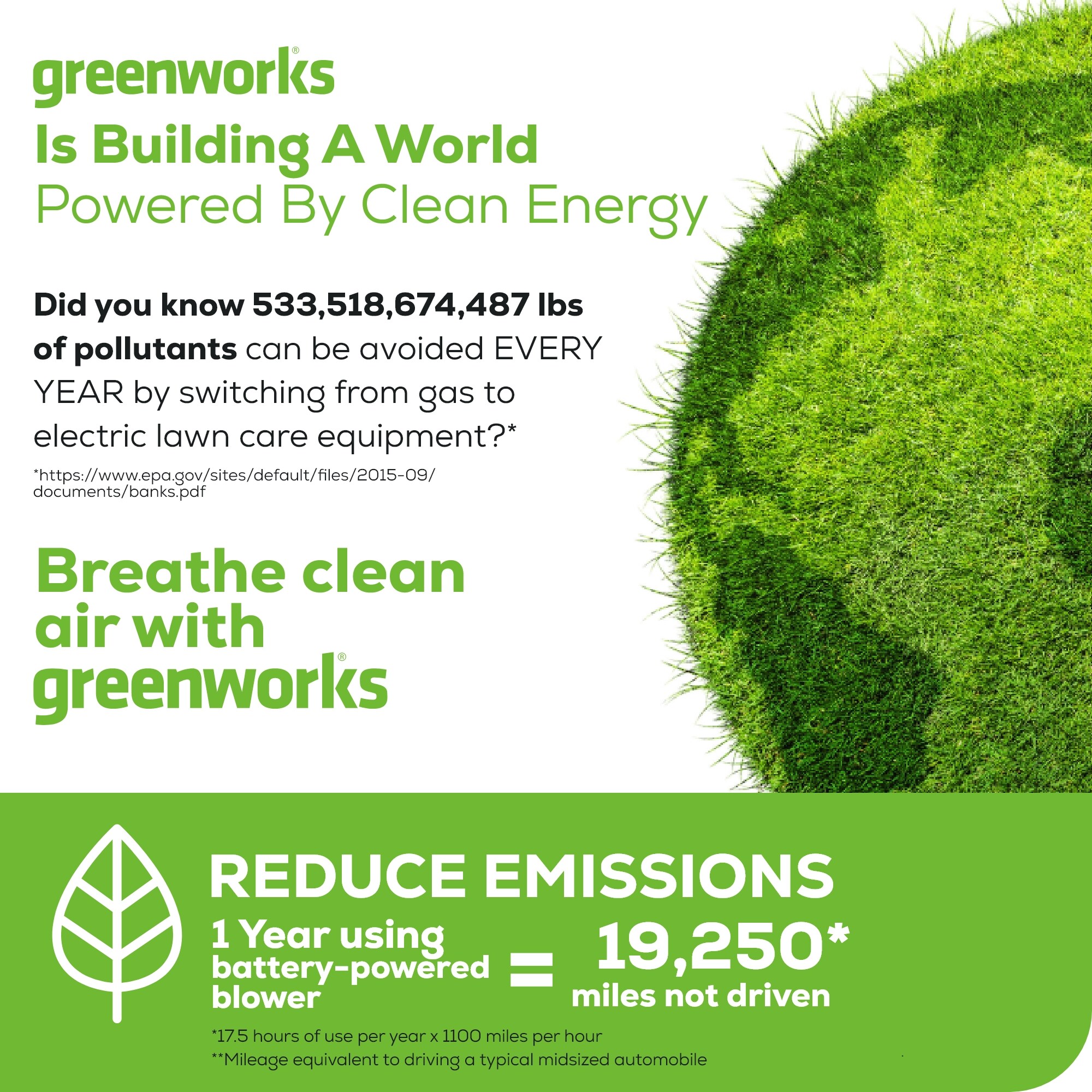 Greenworks BL24L410 Cordless-Electric-Blowers - View #13